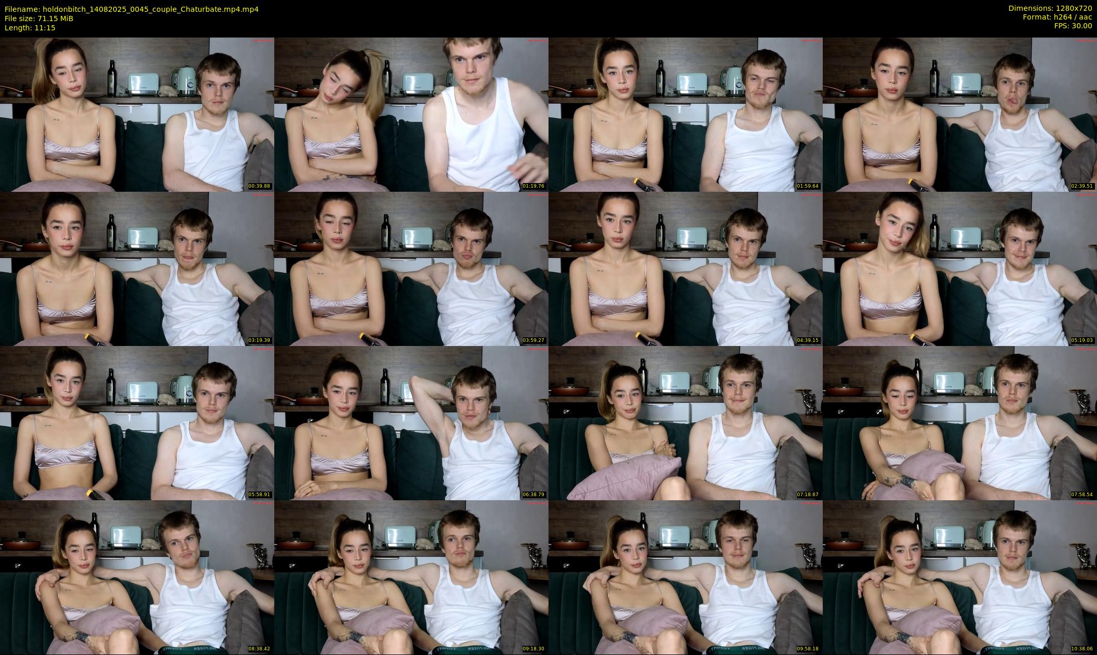 holdonbitch — 12 minute Chaturbate male cam show recording, 720p, Aug 14, 2025