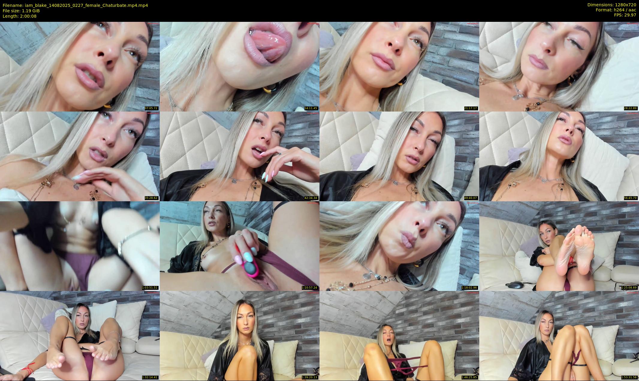 iam_blake — 121 minute Chaturbate female cam show recording, 720p, Aug 14, 2025
