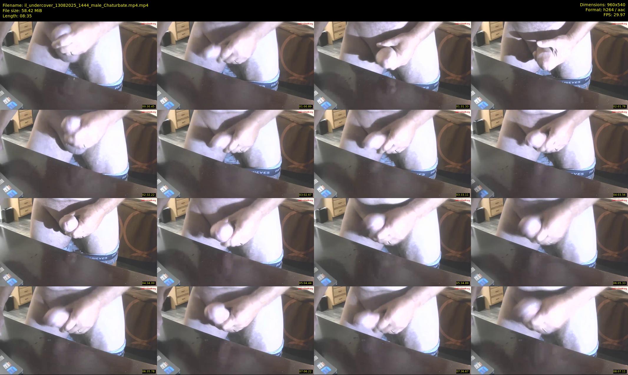 il_undercover — 9 minute Chaturbate male cam show recording, 480p, Aug 13, 2025