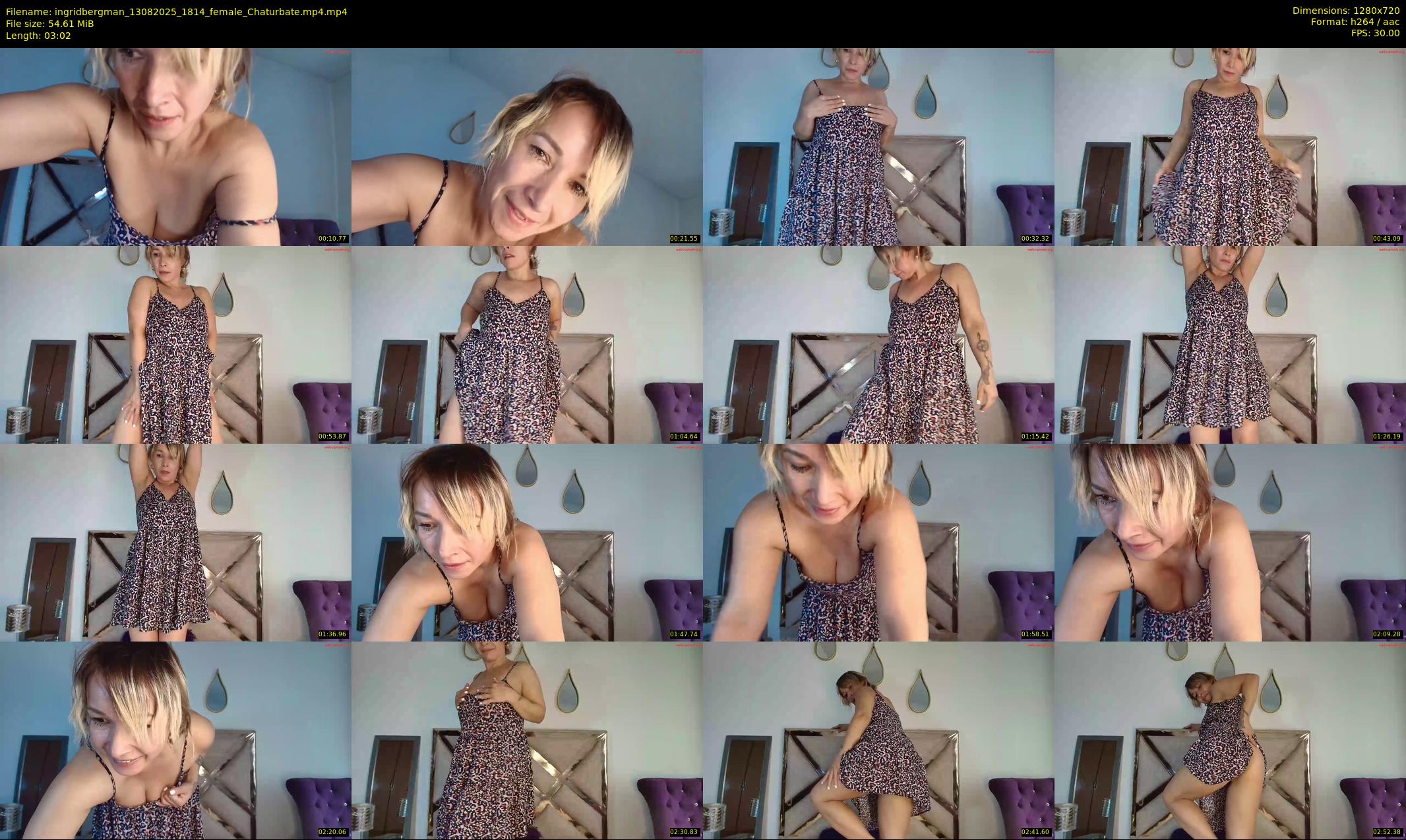 ingridbergman — 4 minute Chaturbate female cam show recording, 720p, Aug 13, 2025