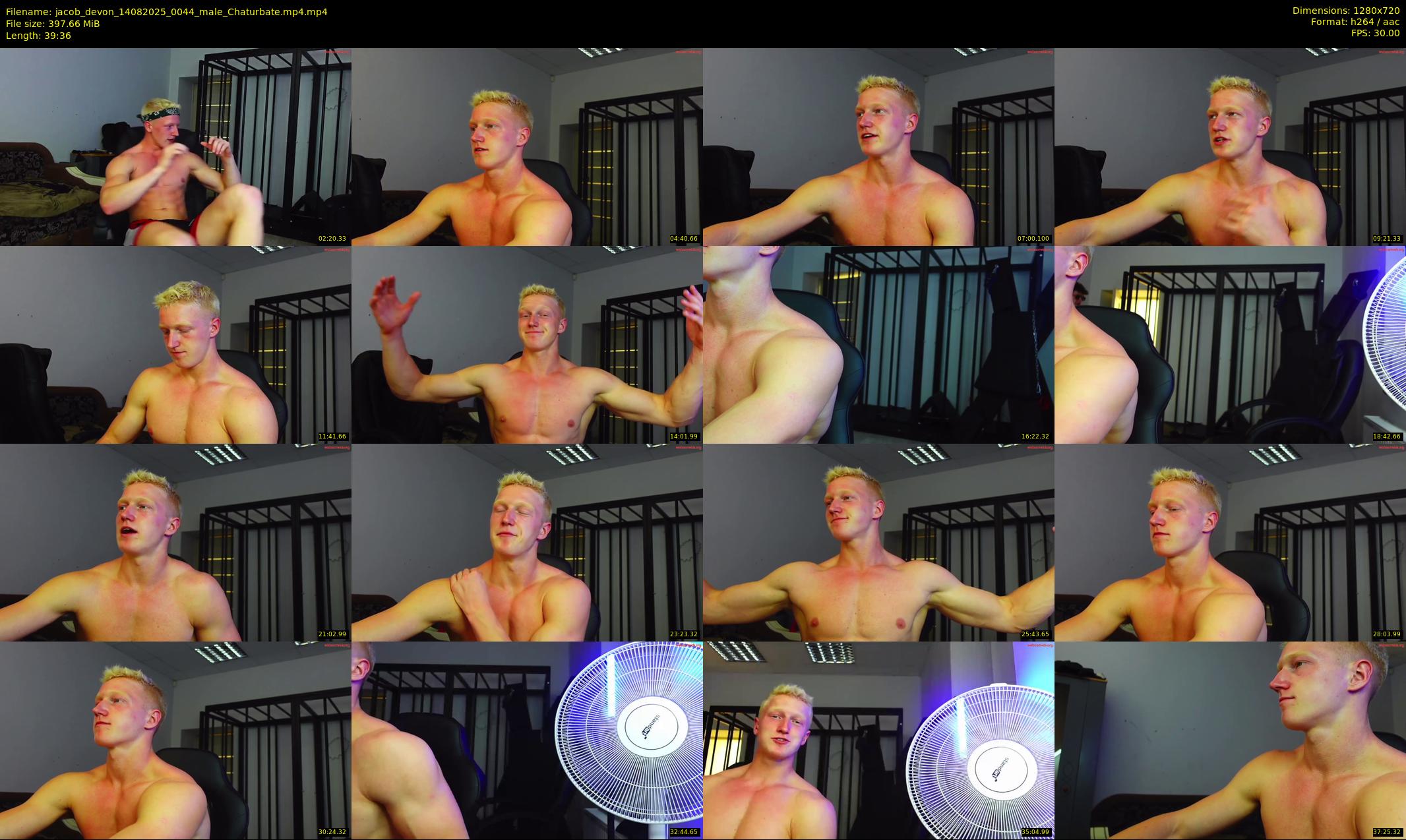jacob_devon — 40 minute Chaturbate male cam show recording, 720p, Aug 14, 2025