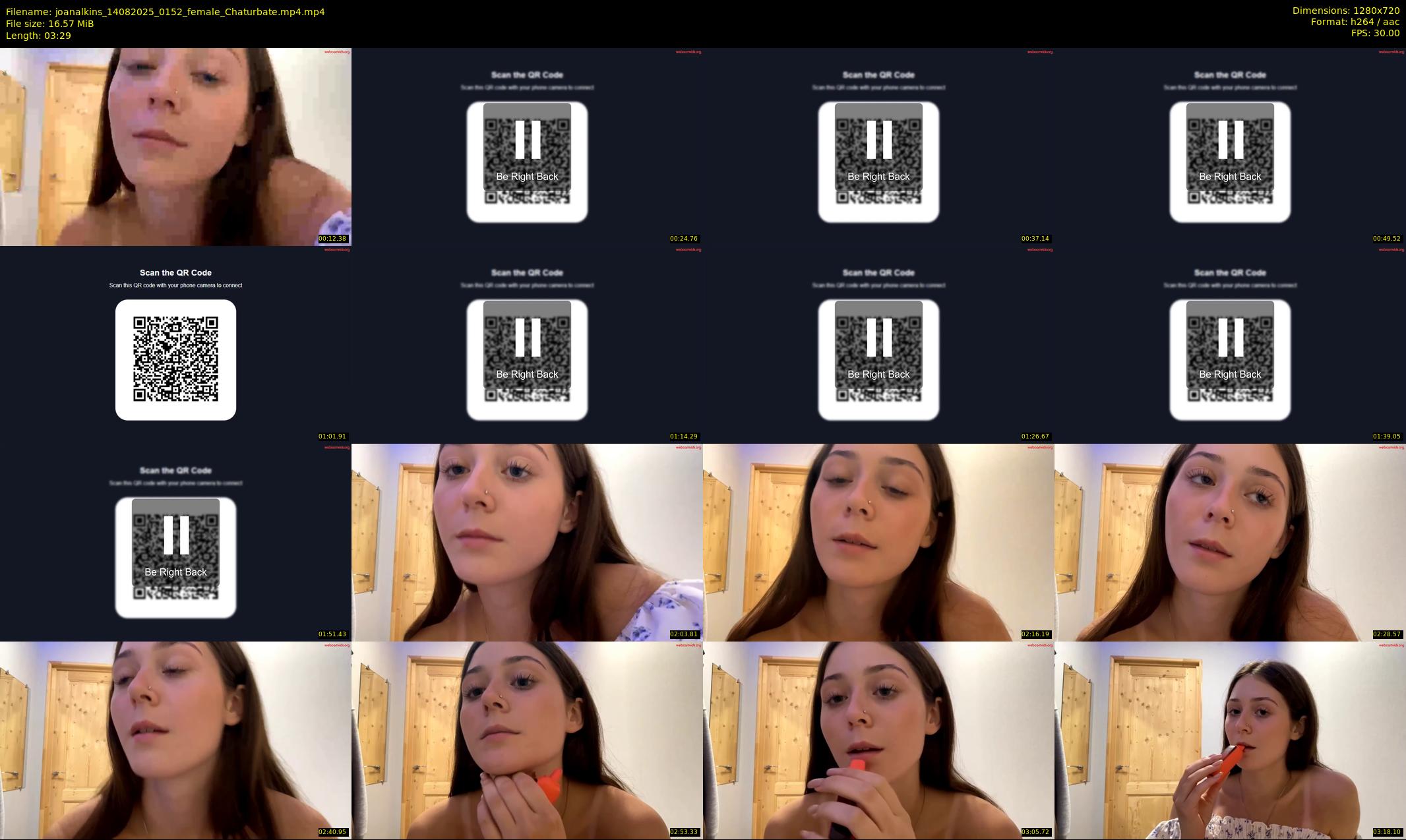 joanalkins — 4 minute Chaturbate female cam show recording, 720p, Aug 14, 2025