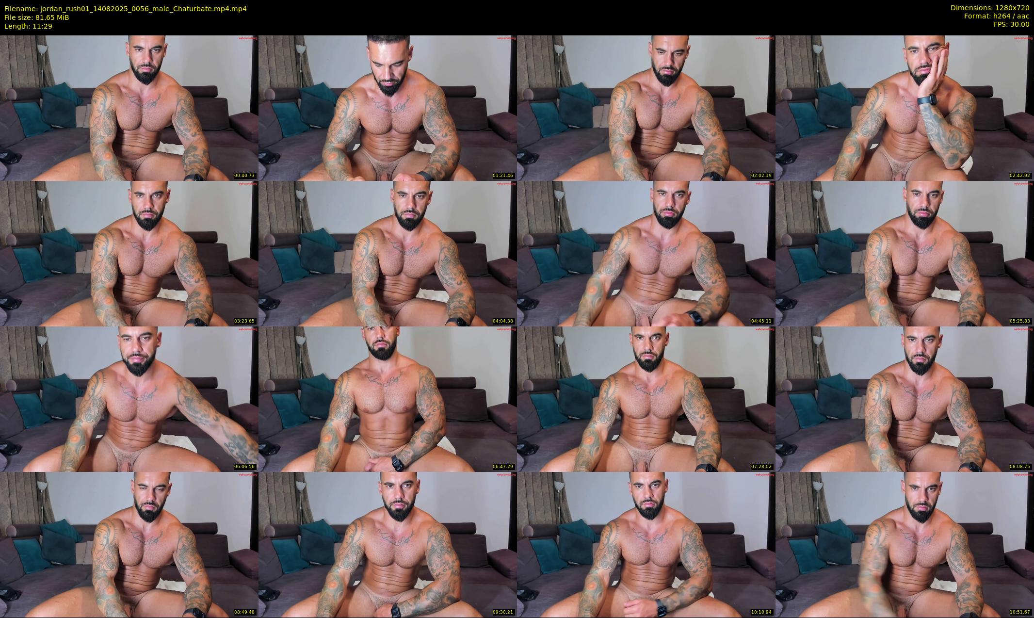 jordan_rush01 — 12 minute Chaturbate male cam show recording, 720p, Aug 14, 2025