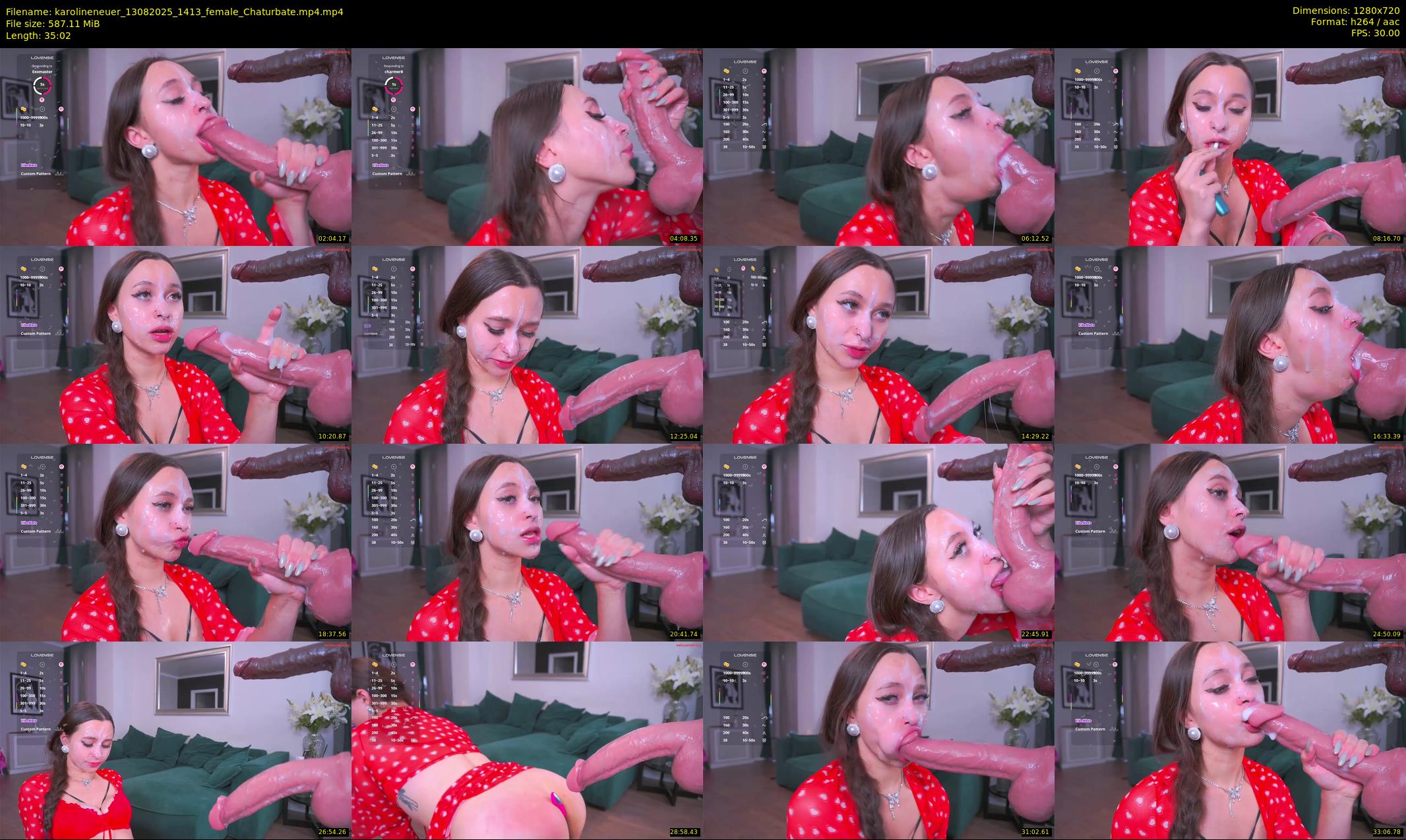 karolineneuer — 36 minute Chaturbate female cam show recording, 720p, Aug 13, 2025