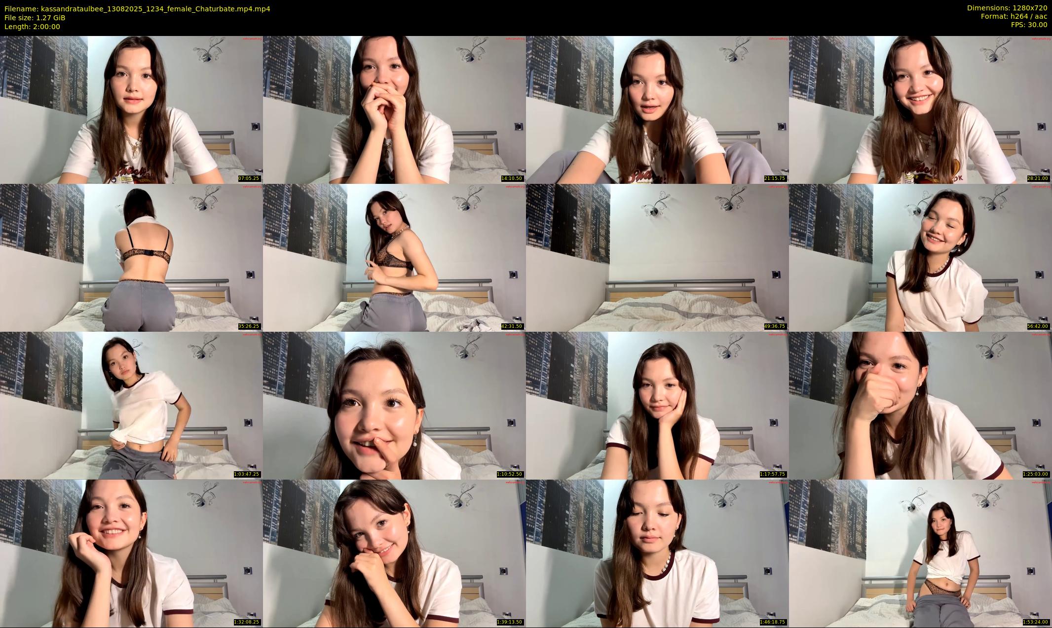 kassandrataulbee — 120 minute Chaturbate female cam show recording, 720p, Aug 13, 2025