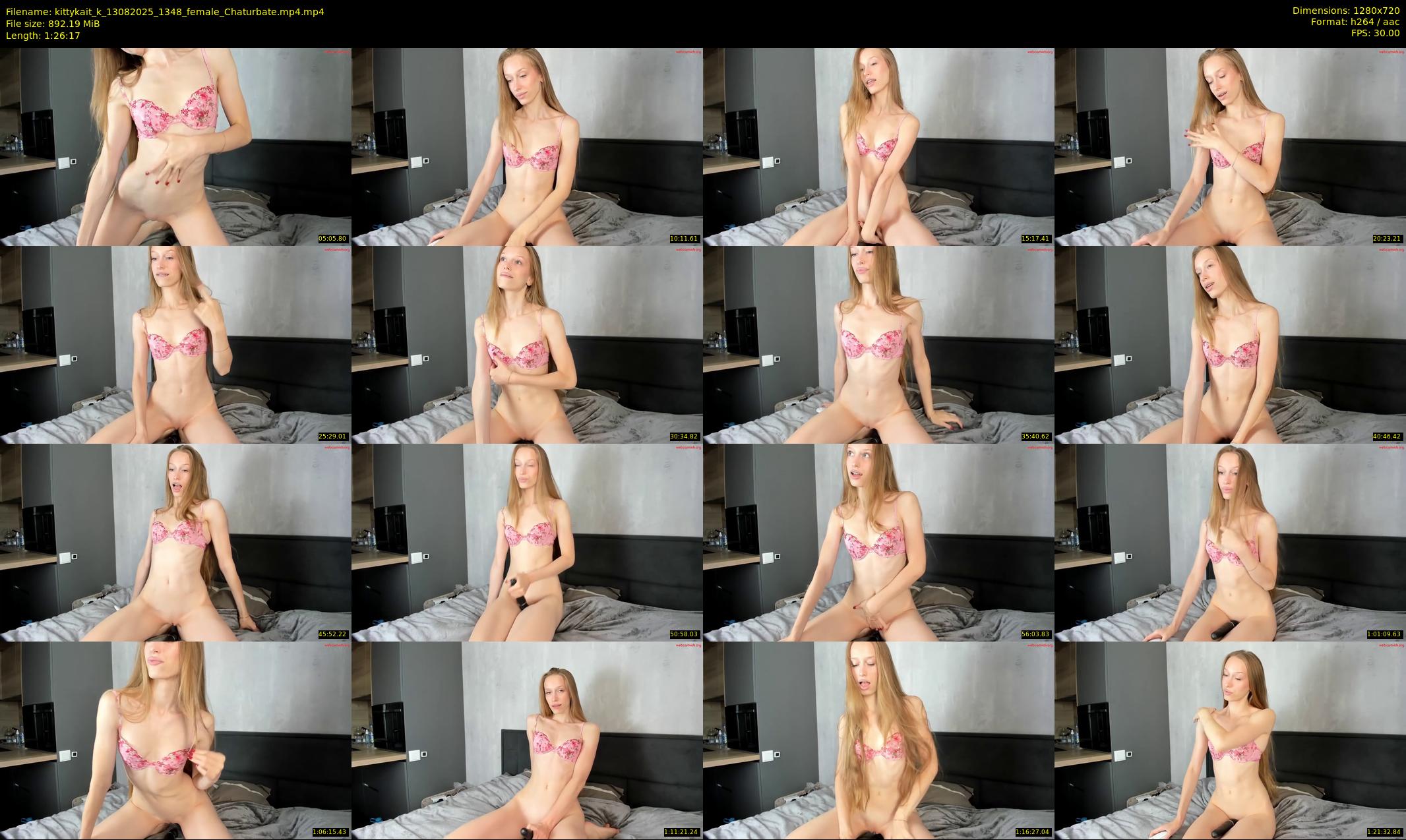 kittykait_k — 87 minute Chaturbate female cam show recording, 720p, Aug 13, 2025