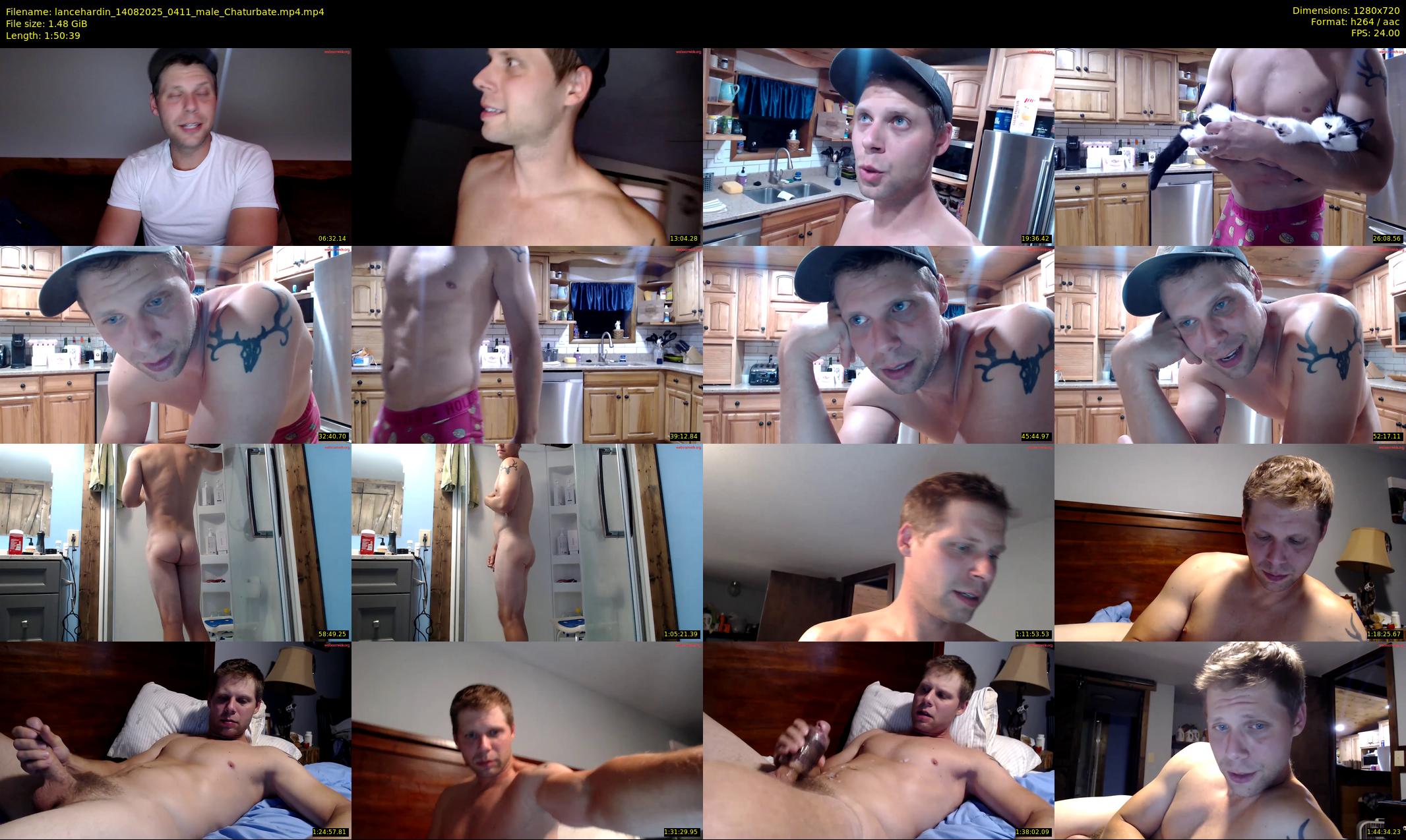 lancehardin — 111 minute Chaturbate male cam show recording, 720p, Aug 14, 2025