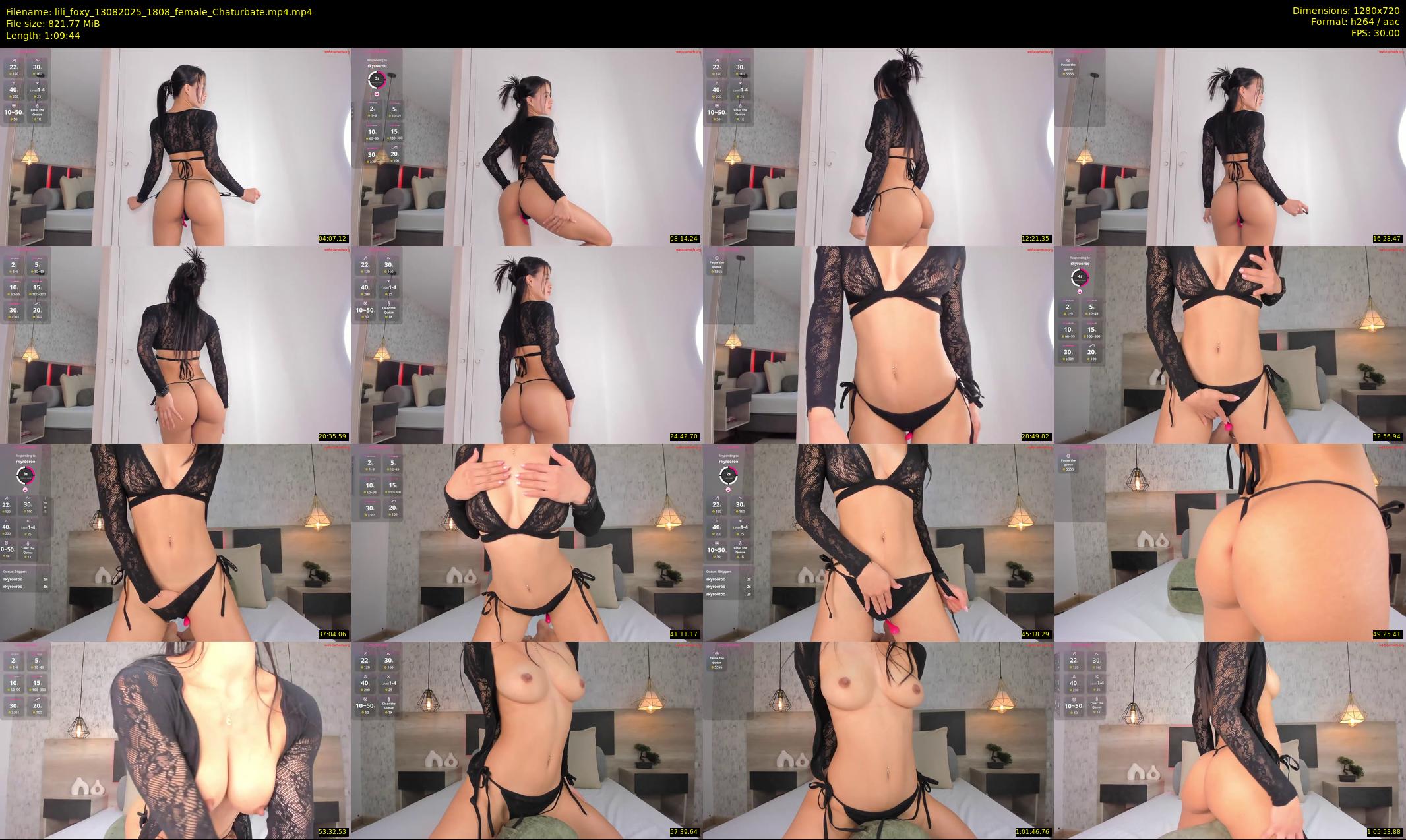 lili_foxy — 70 minute Chaturbate female cam show recording, 720p, Aug 13, 2025