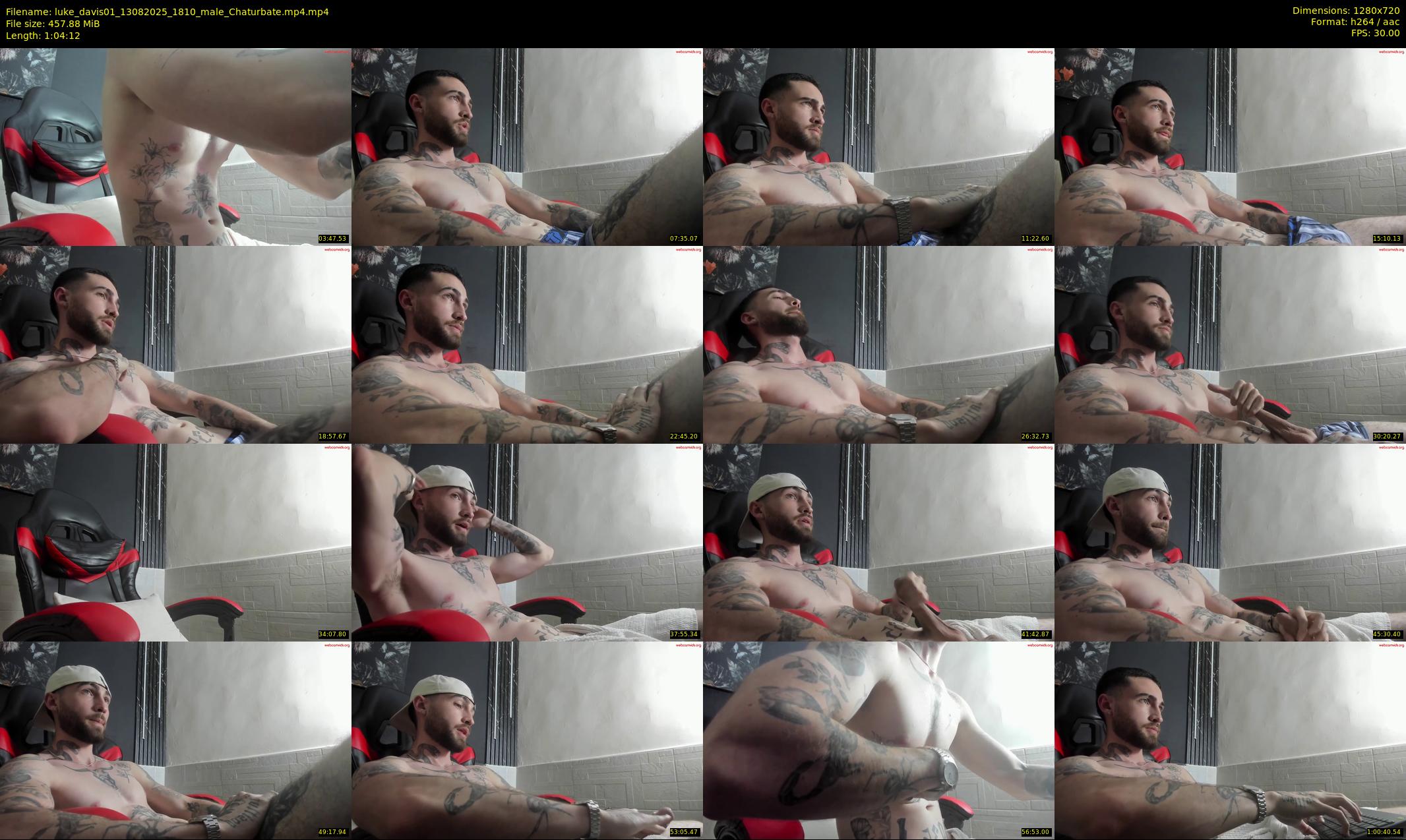 luke_davis01 — 65 minute Chaturbate male cam show recording, 720p, Aug 13, 2025