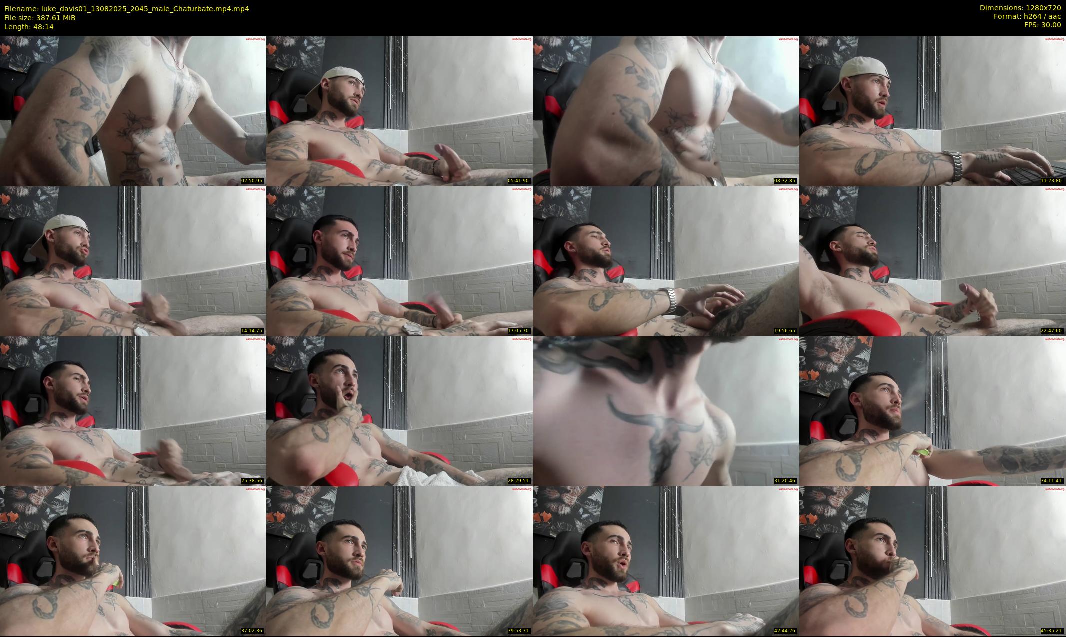 luke_davis01 — 49 minute Chaturbate male cam show recording, 720p, Aug 13, 2025