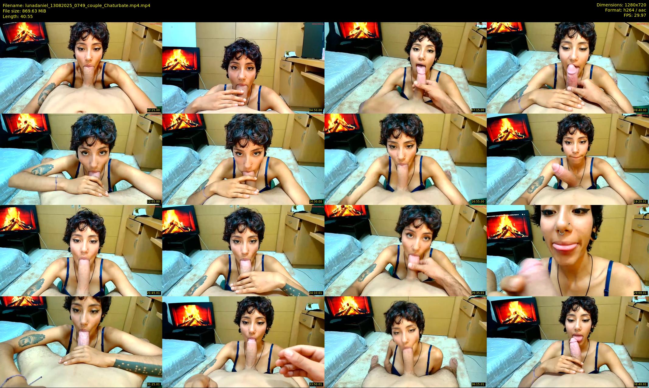 lunadaniel — 41 minute Chaturbate couple cam show recording, 720p, Aug 13, 2025