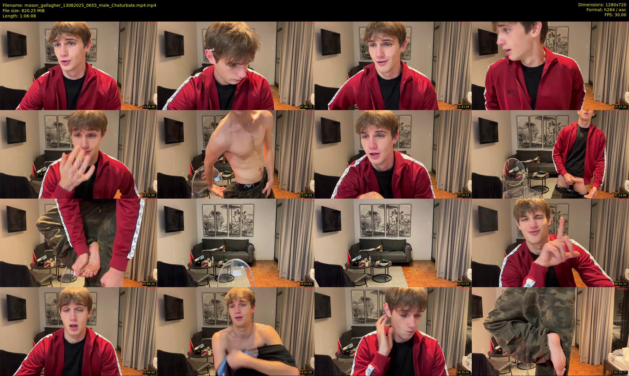 mason_gallagher — 67 minute Chaturbate male cam show recording, 720p, Aug 13, 2025