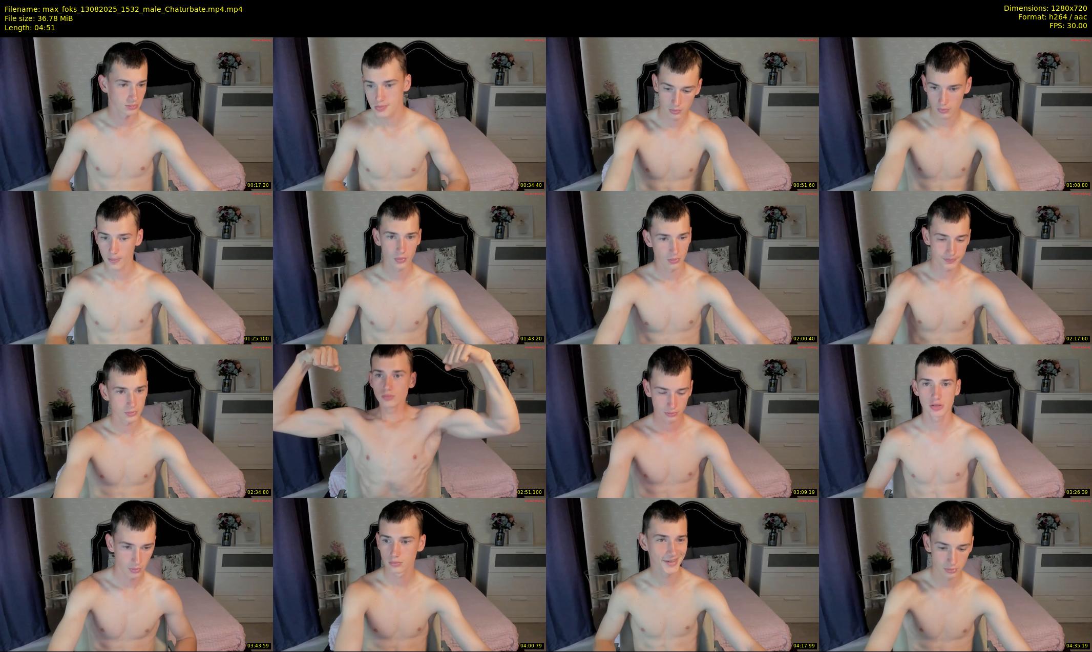 max_foks — 5 minute Chaturbate male cam show recording, 720p, Aug 13, 2025