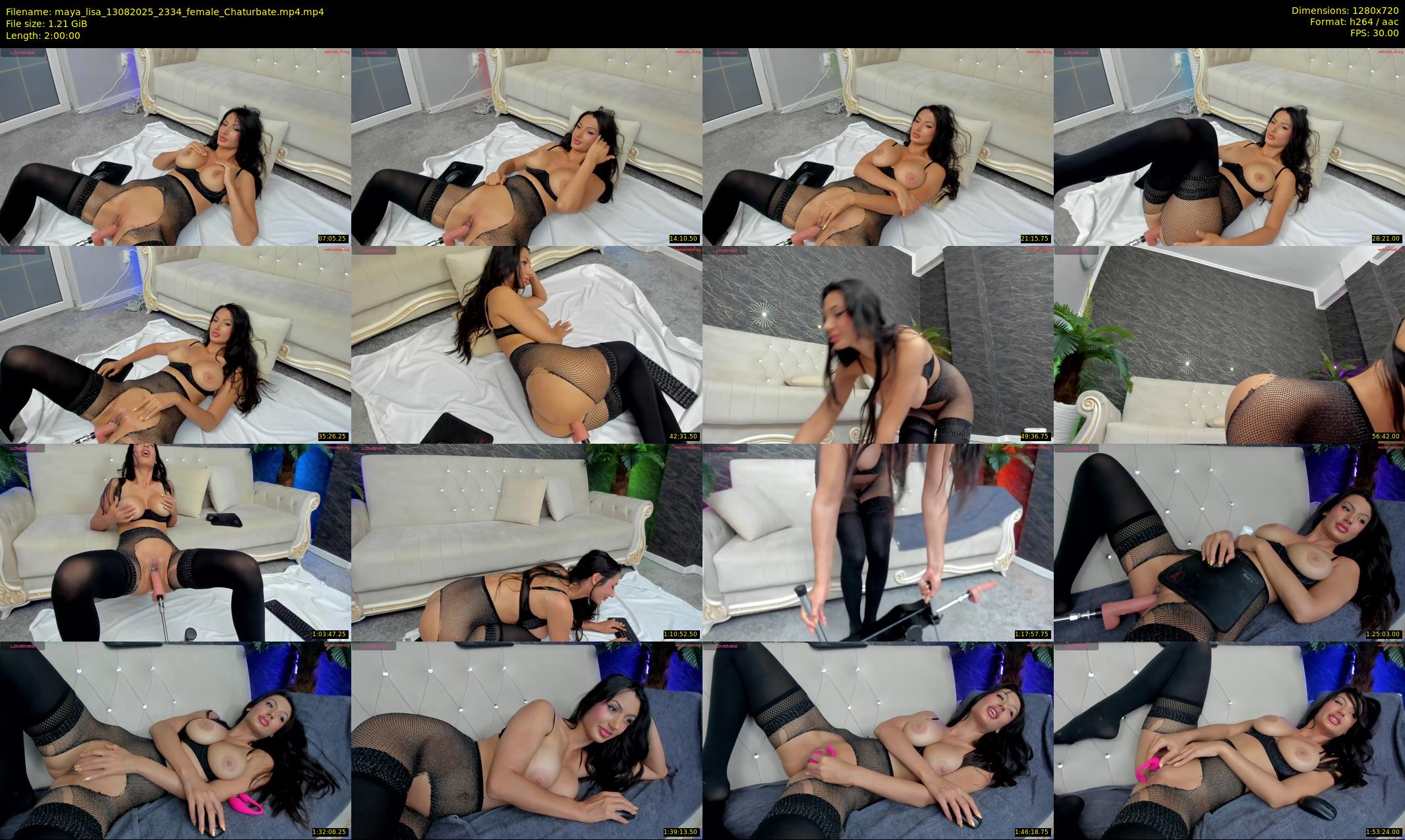 maya_lisa — 120 minute Chaturbate female cam show recording, 720p, Aug 13, 2025