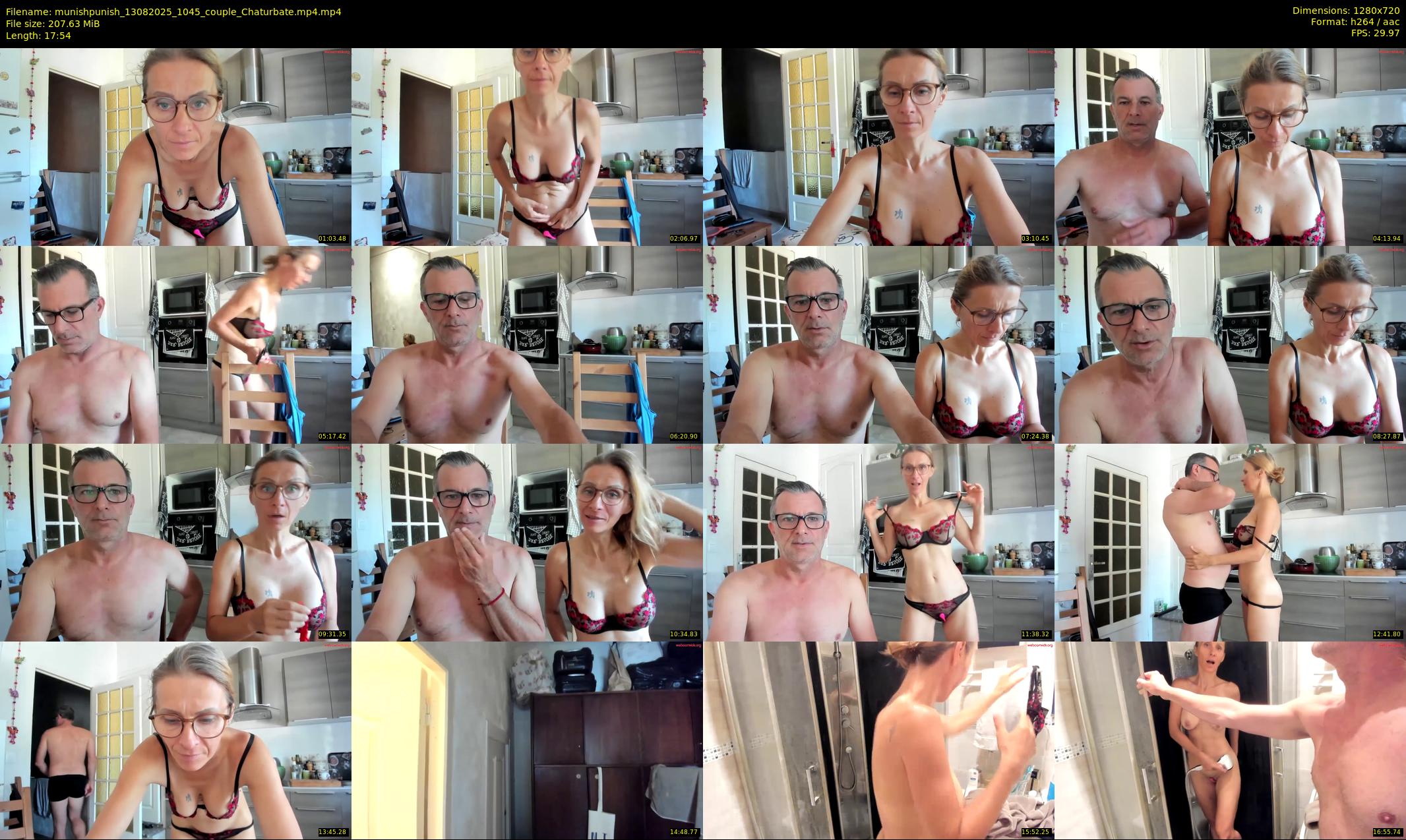 munishpunish — 18 minute Chaturbate couple cam show recording, 720p, Aug 13, 2025