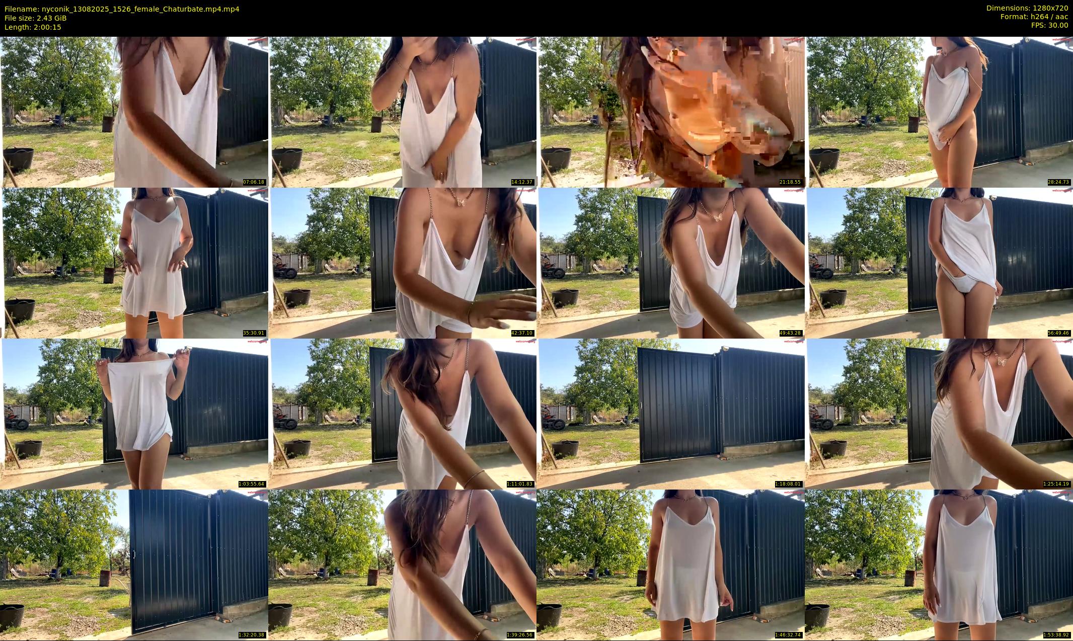 nyconik — 121 minute Chaturbate female cam show recording, 720p, Aug 13, 2025