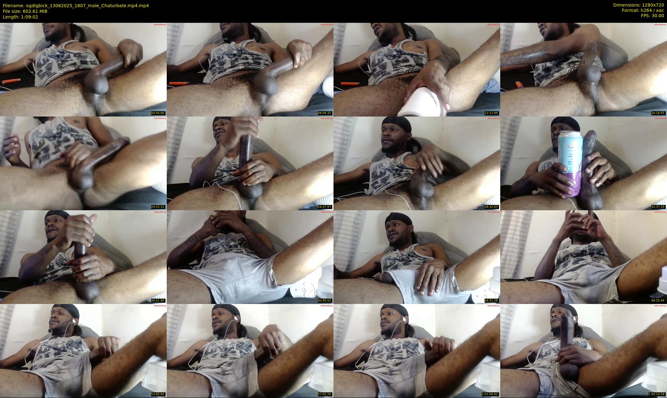 ogdigbick — 70 minute Chaturbate male cam show recording, 720p, Aug 13, 2025