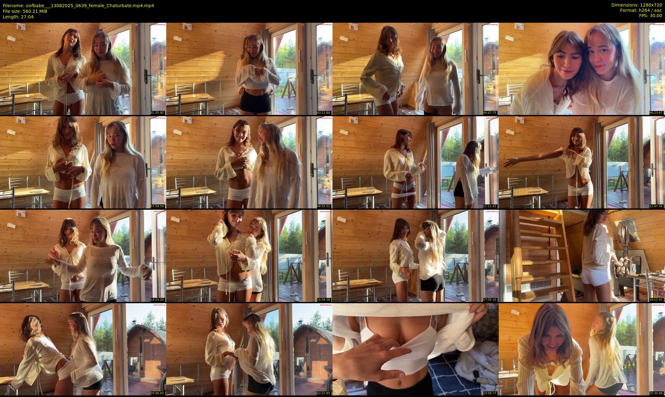 oofbabe__ — 28 minute Chaturbate female cam show recording, 720p, Aug 13, 2025