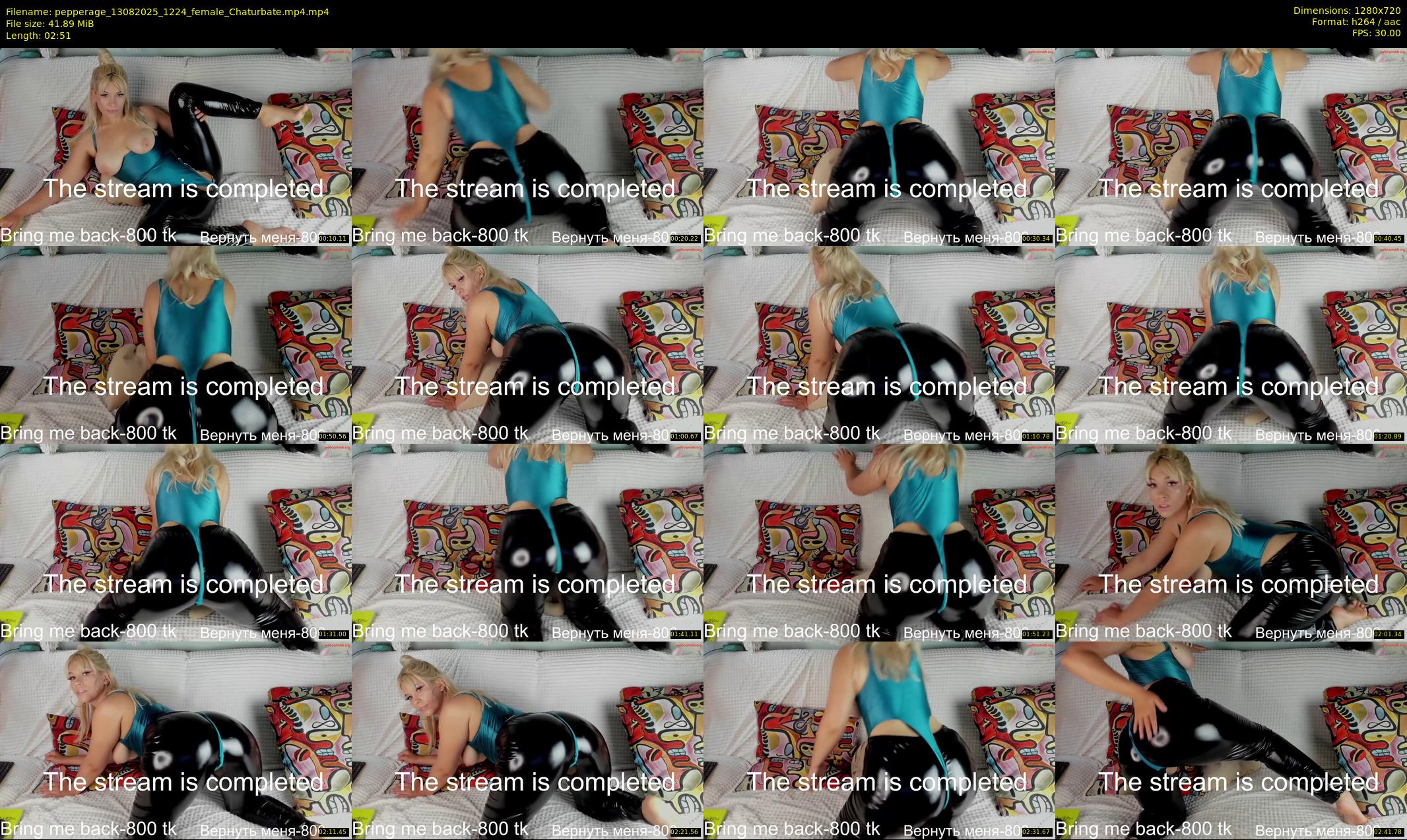 pepperage — 3 minute Chaturbate female cam show recording, 720p, Aug 13, 2025