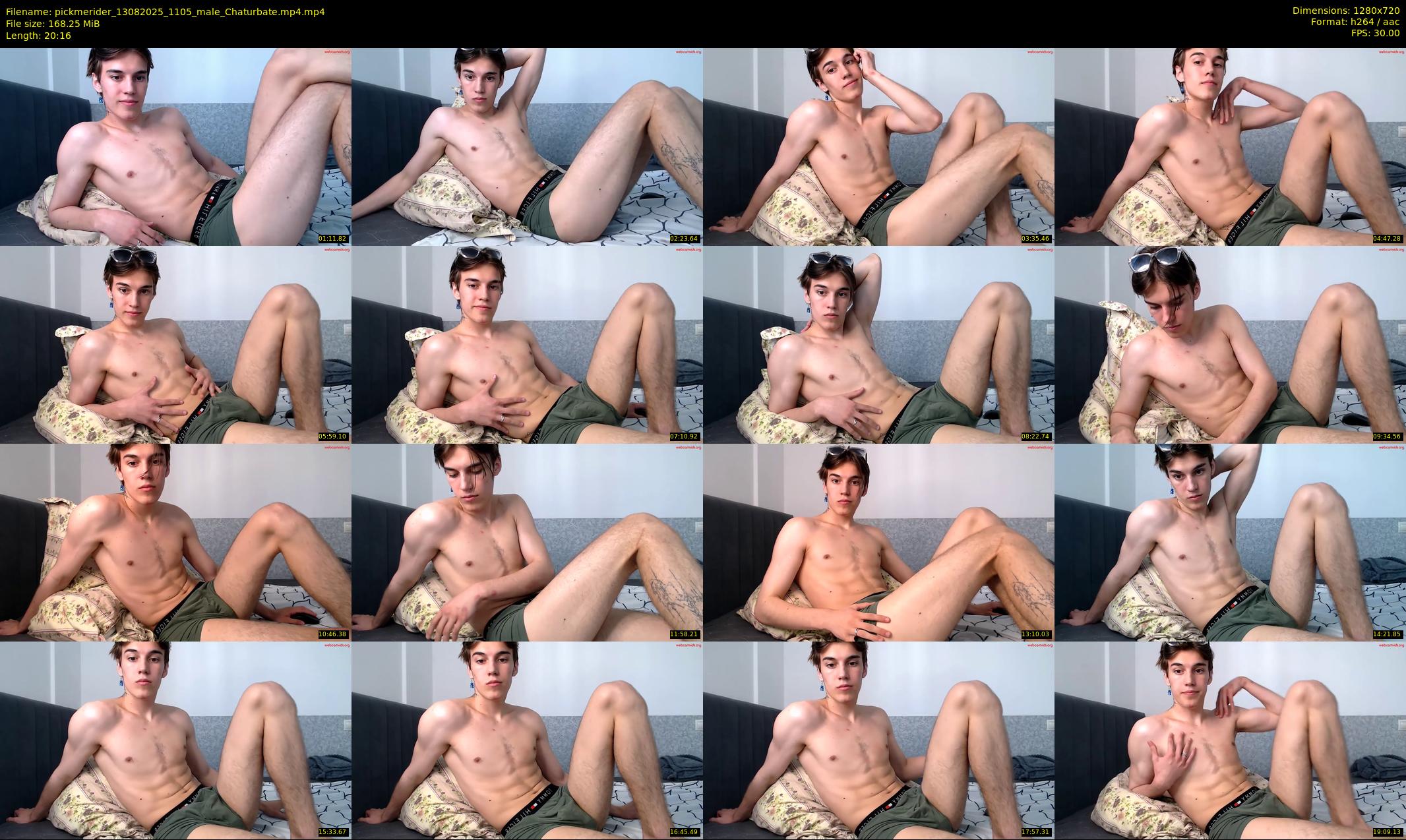 pickmerider — 21 minute Chaturbate male cam show recording, 720p, Aug 13, 2025