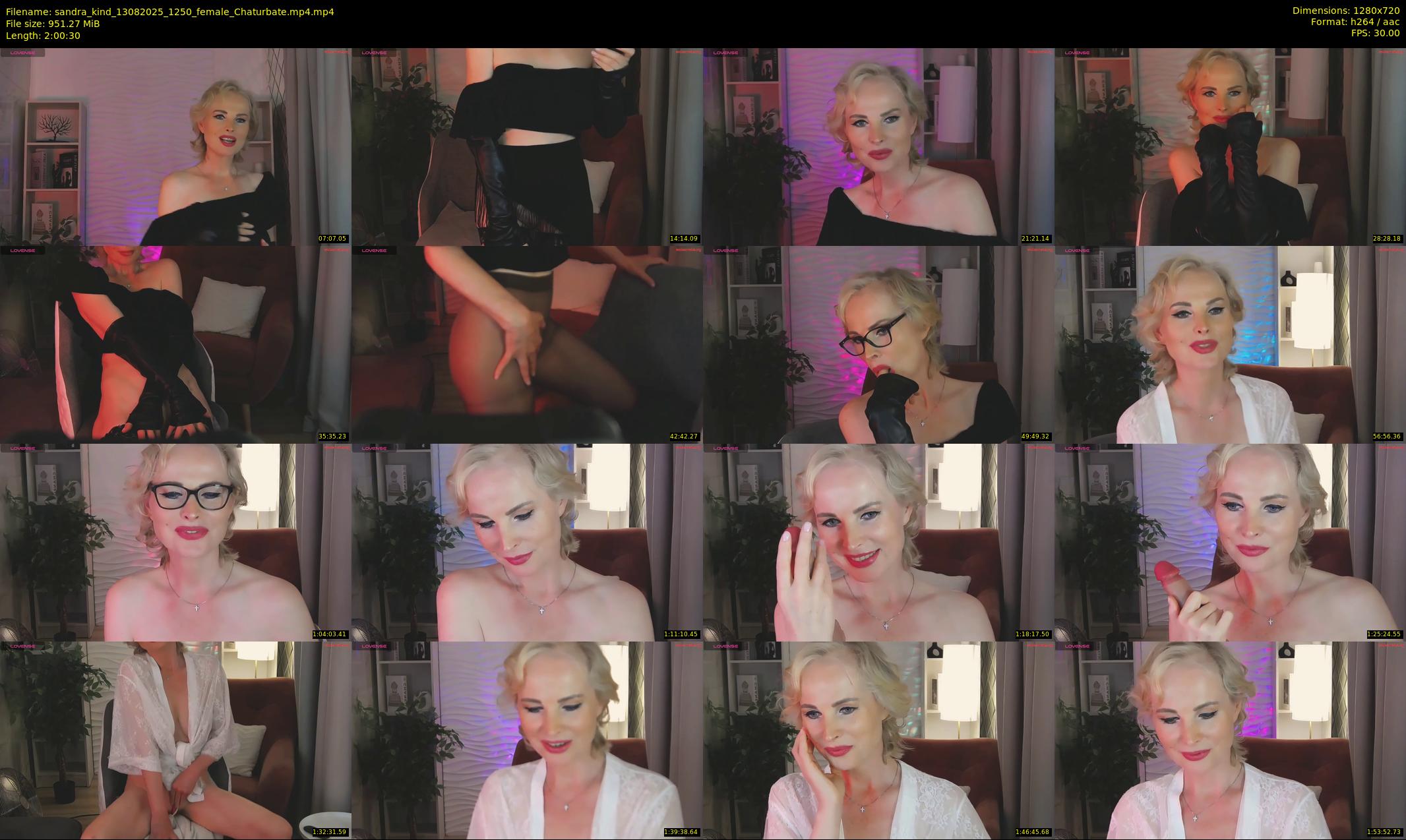sandra_kind — 121 minute Chaturbate female cam show recording, 720p, Aug 13, 2025