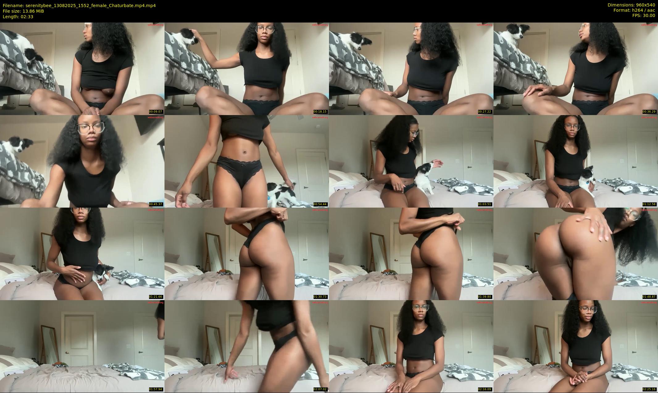 serenitybee — 3 minute Chaturbate female cam show recording, 480p, Aug 13, 2025