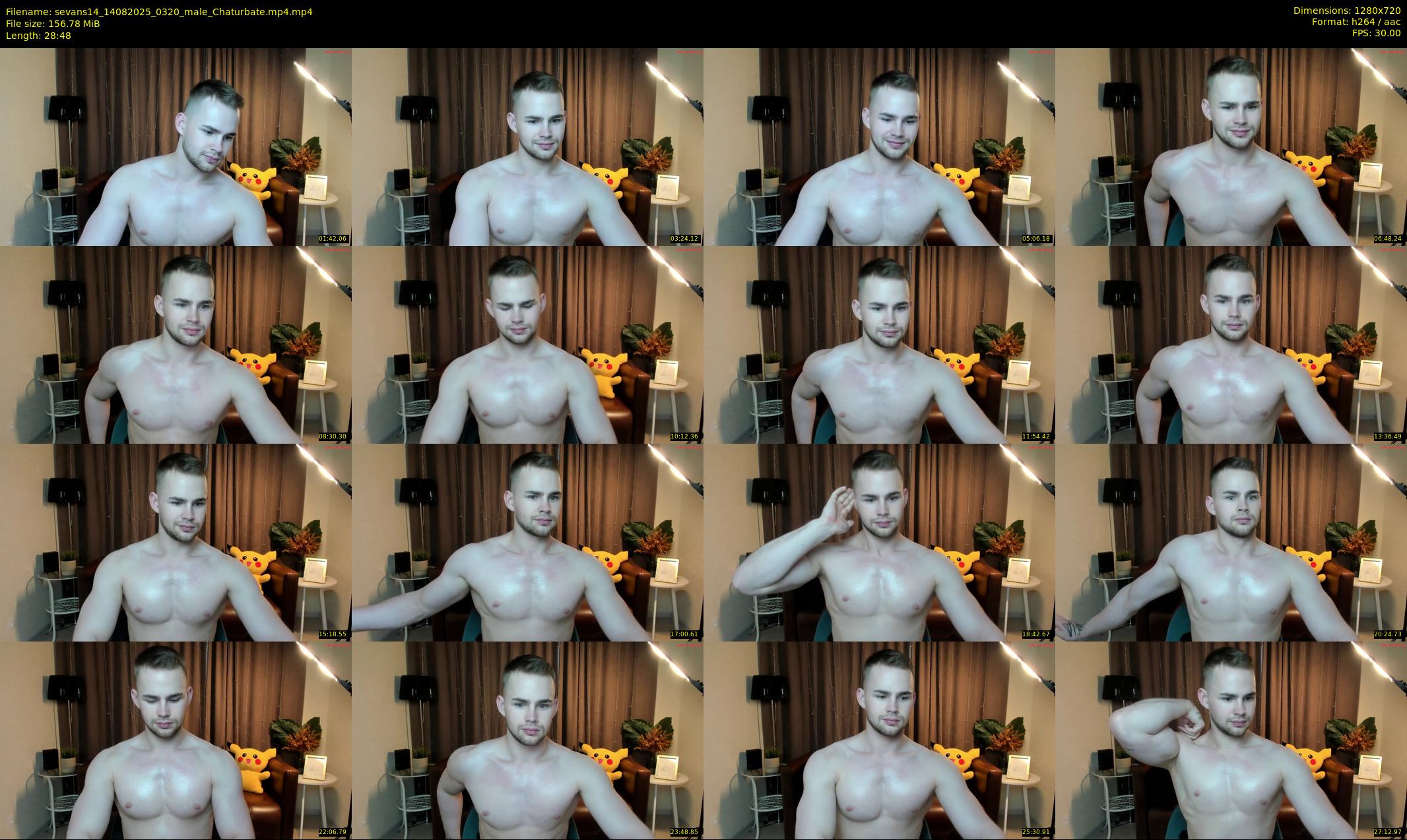 sevans14 — 29 minute Chaturbate male cam show recording, 720p, Aug 14, 2025