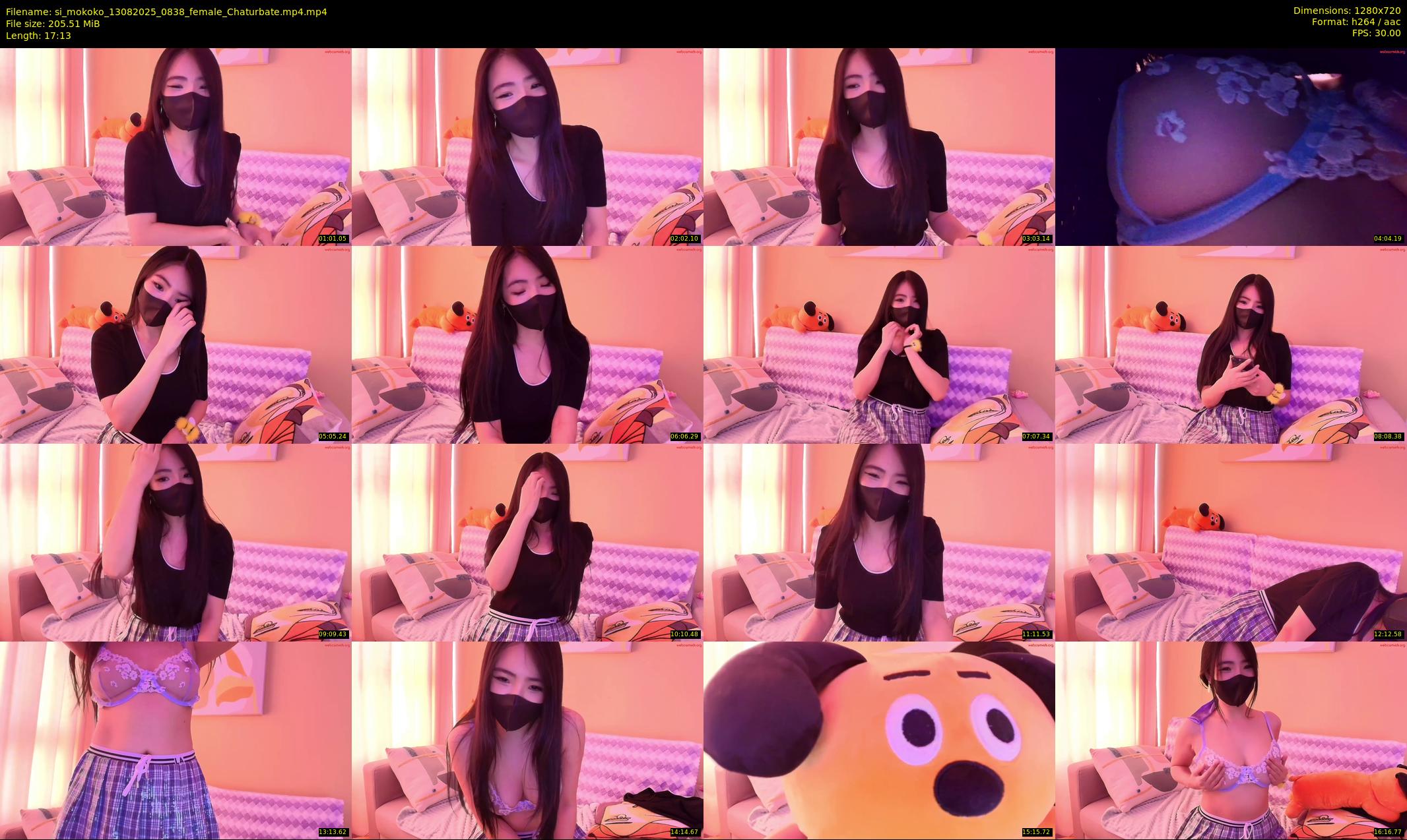 si_mokoko — 18 minute Chaturbate female cam show recording, 720p, Aug 13, 2025