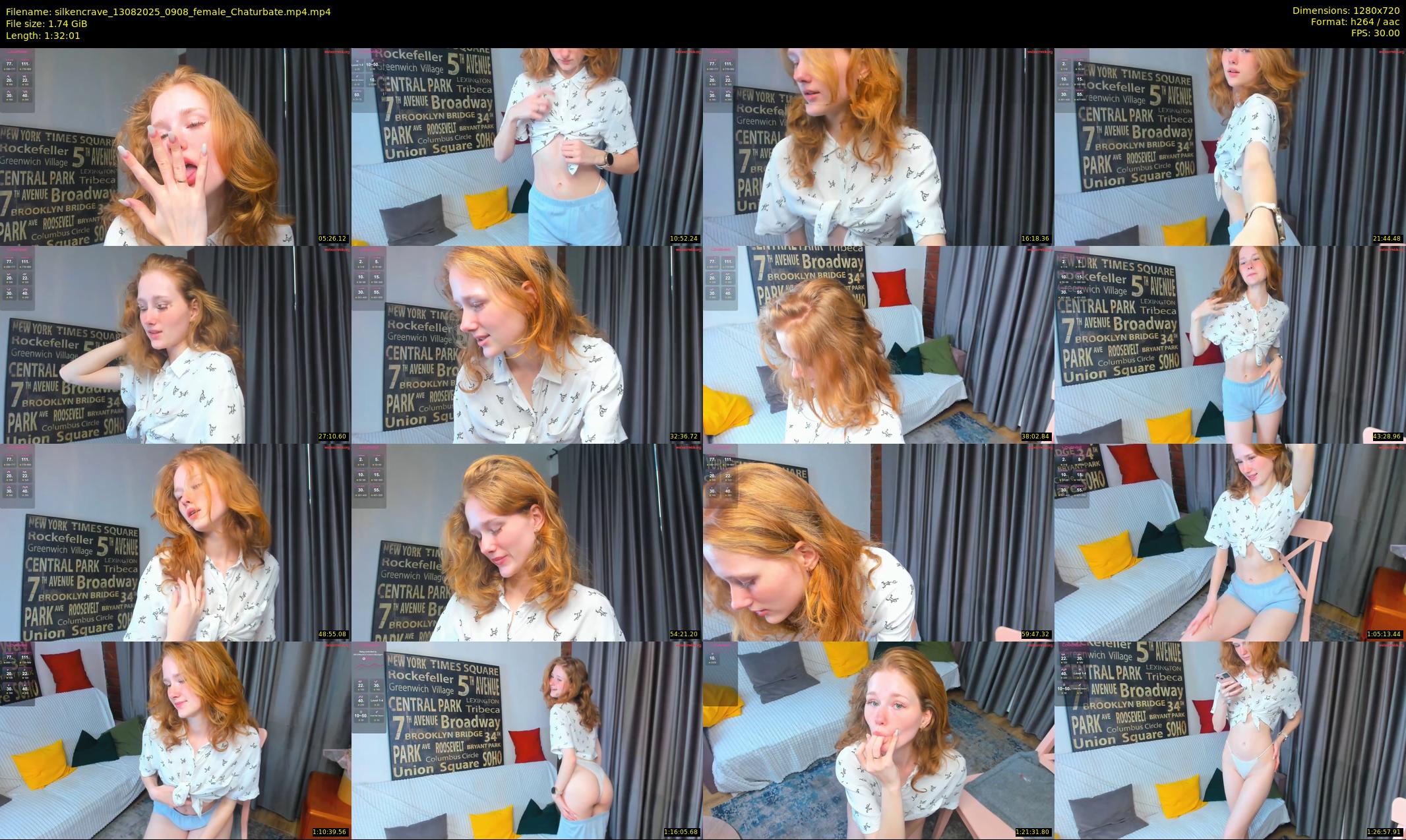 silkencrave — 93 minute Chaturbate female cam show recording, 720p, Aug 13, 2025