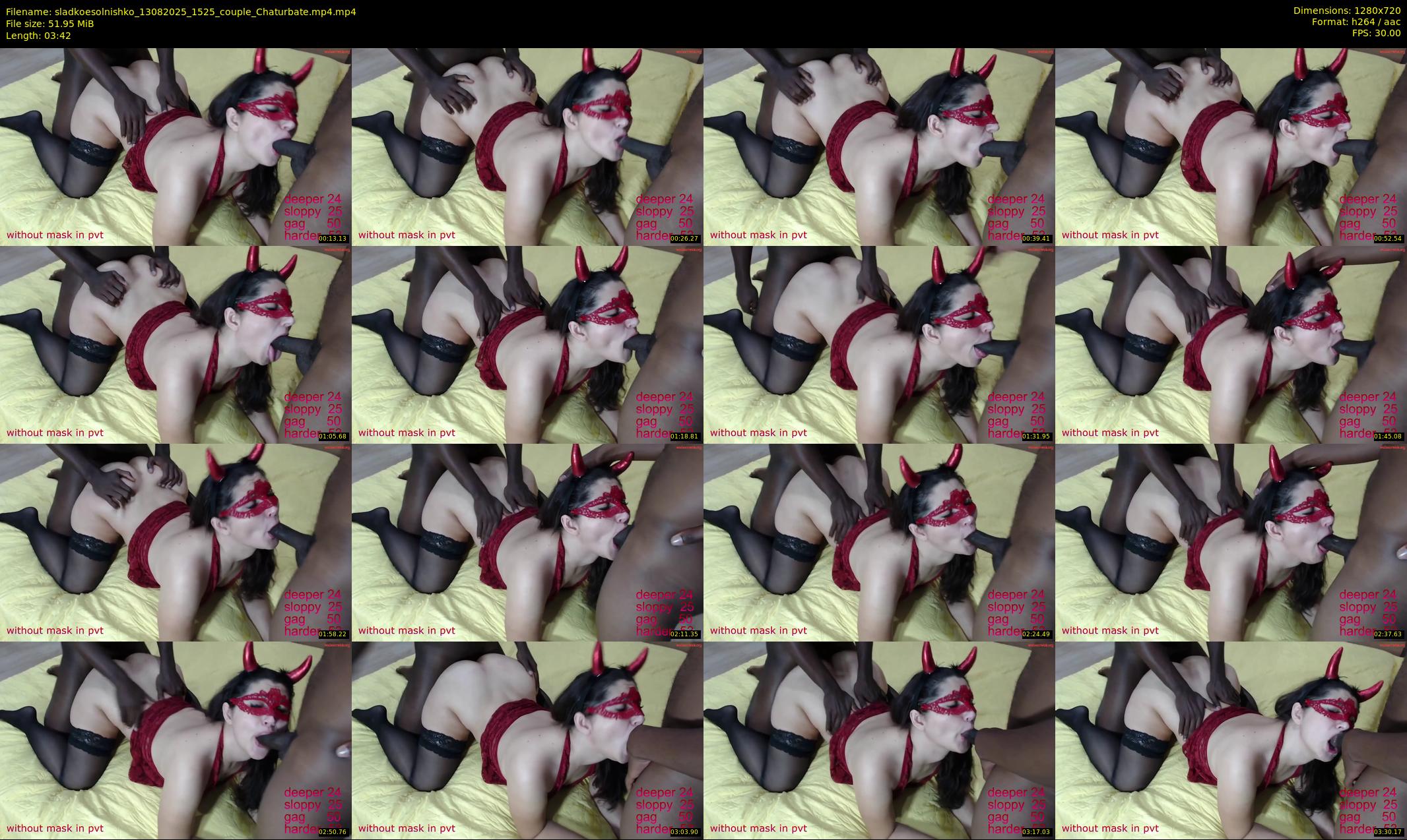 sladkoesolnishko — 4 minute Chaturbate couple cam show recording, 720p, Aug 13, 2025