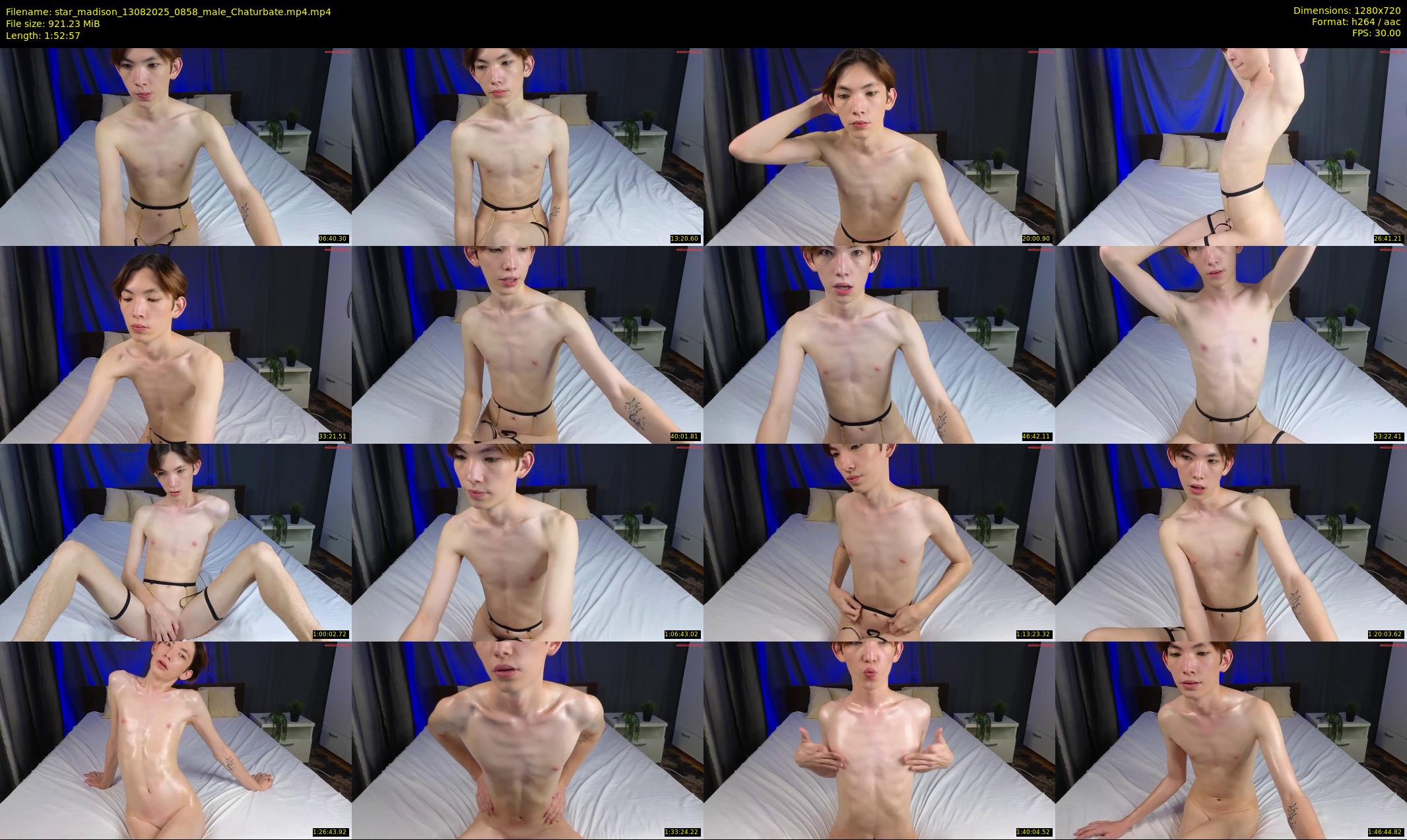 star_madison — 113 minute Chaturbate male cam show recording, 720p, Aug 13, 2025