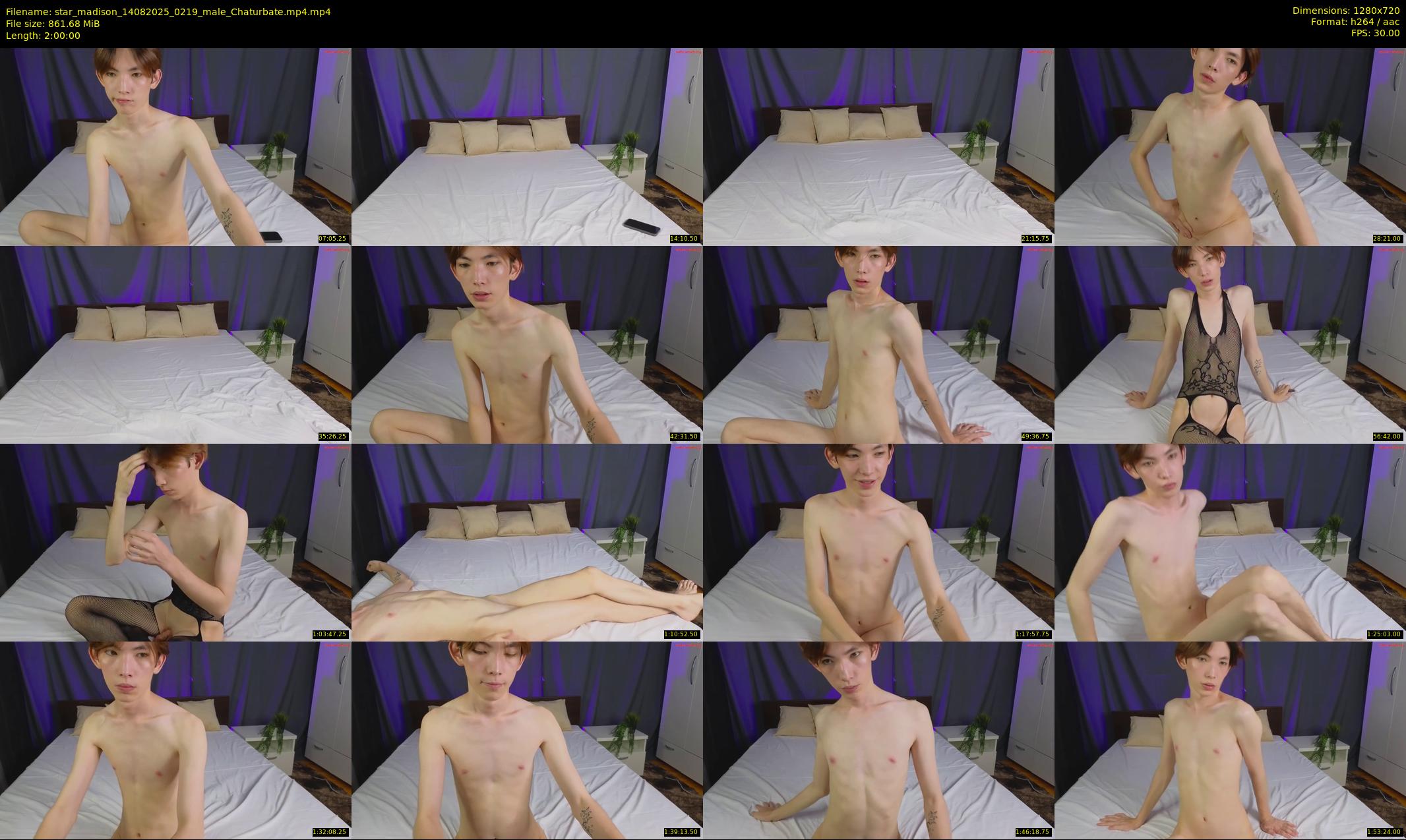 star_madison — 120 minute Chaturbate male cam show recording, 720p, Aug 14, 2025