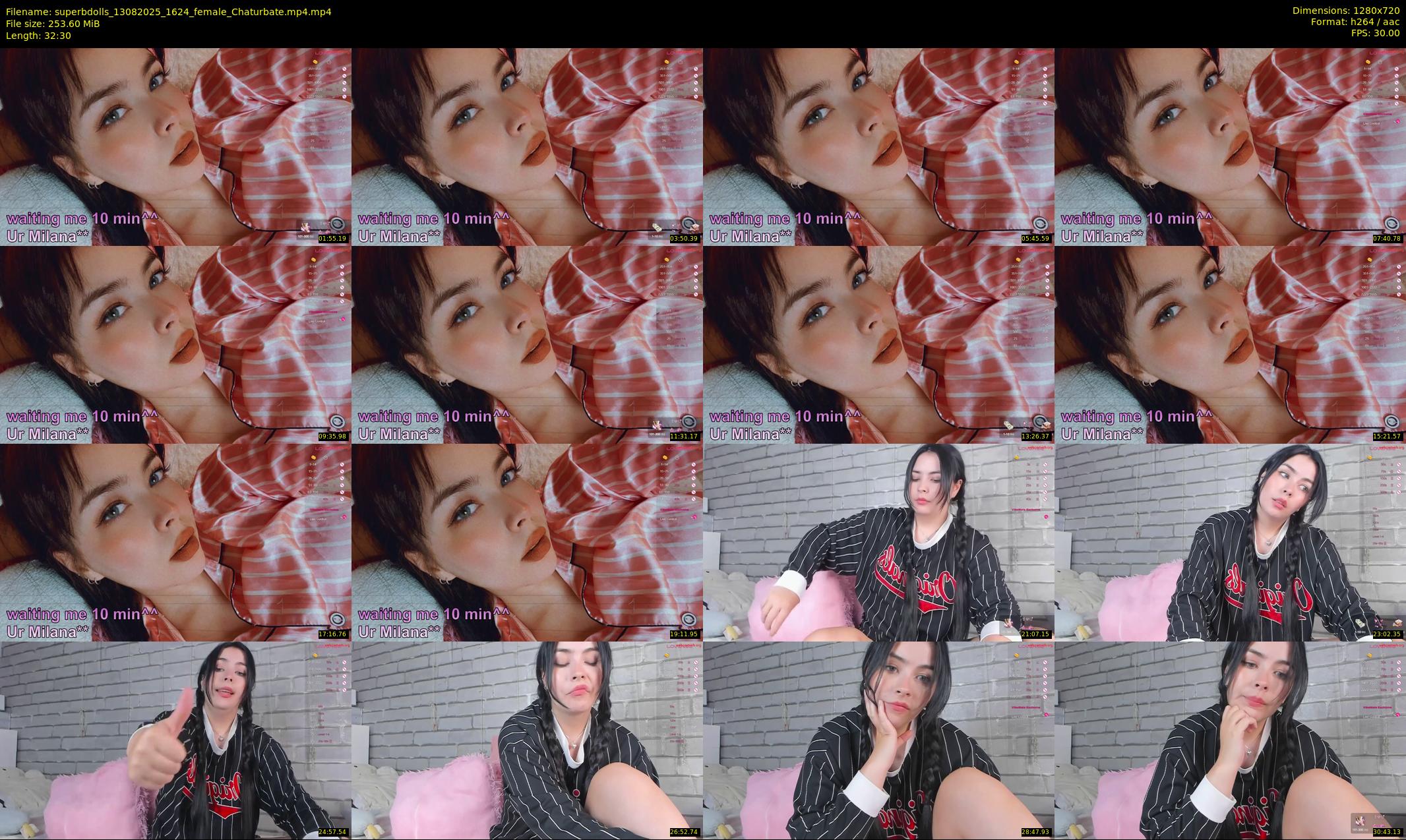 superbdolls — 33 minute Chaturbate couple cam show recording, 720p, Aug 13, 2025