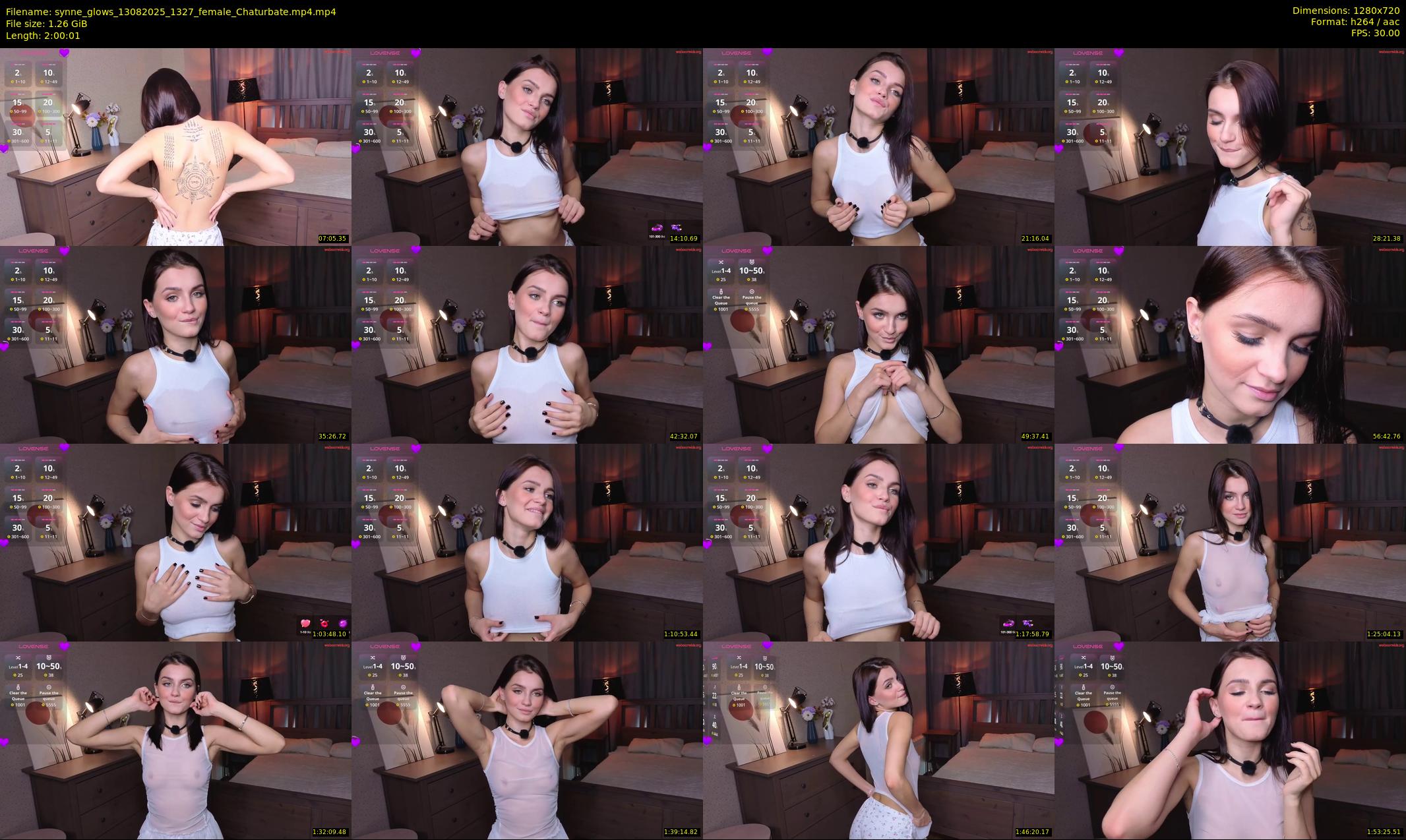 synne_glows — 121 minute Chaturbate female cam show recording, 720p, Aug 13, 2025