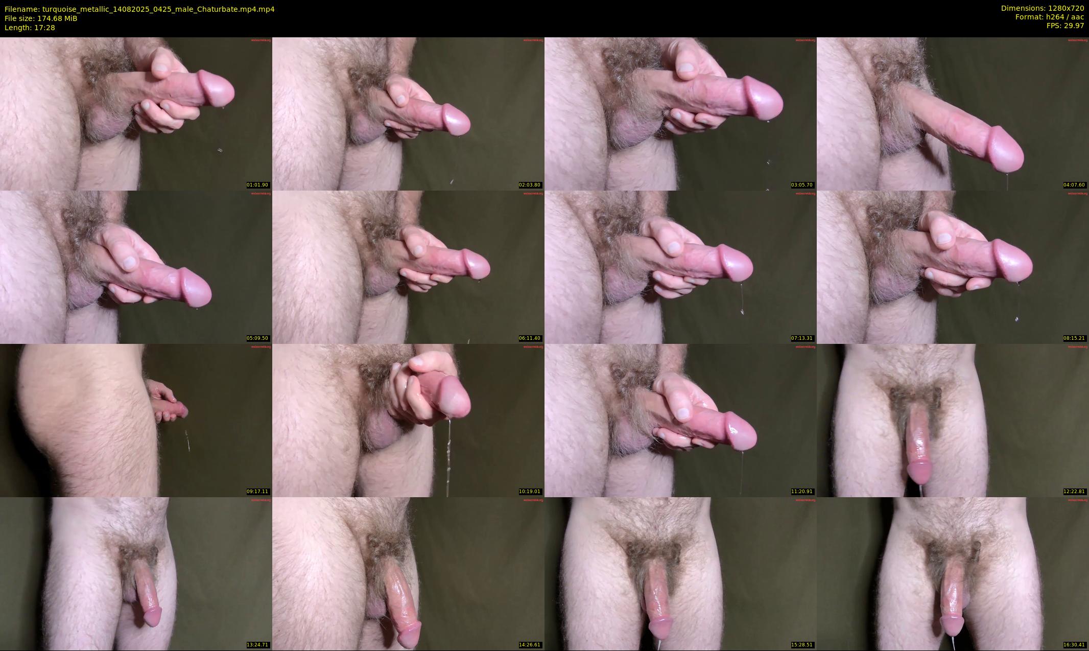 turquoise_metallic — 18 minute Chaturbate male cam show recording, 720p, Aug 14, 2025