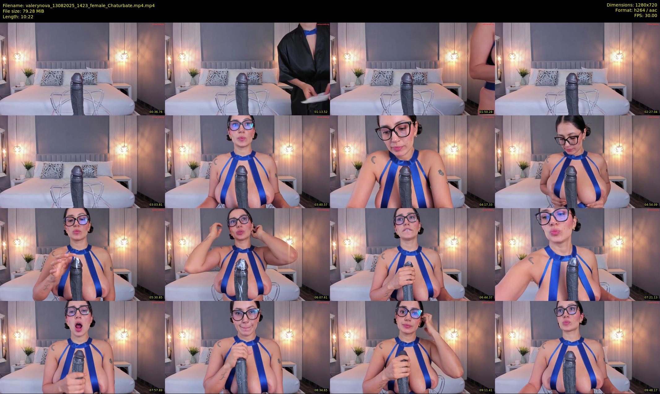 valerynova — 11 minute Chaturbate female cam show recording, 720p, Aug 13, 2025
