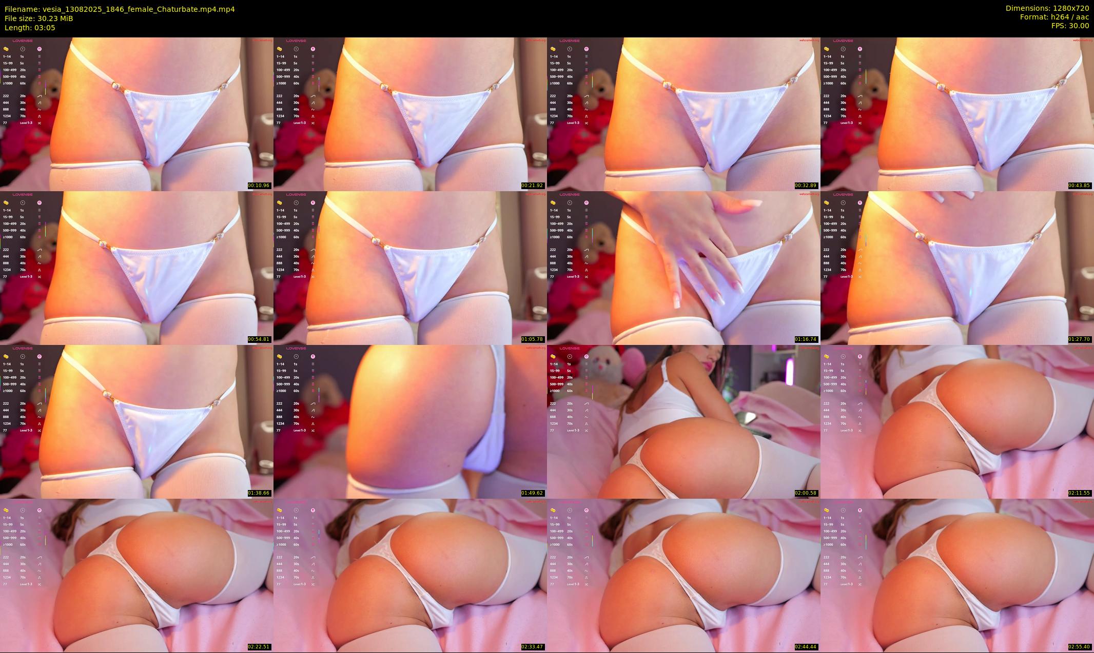 vesia — 4 minute Chaturbate female cam show recording, 720p, Aug 13, 2025