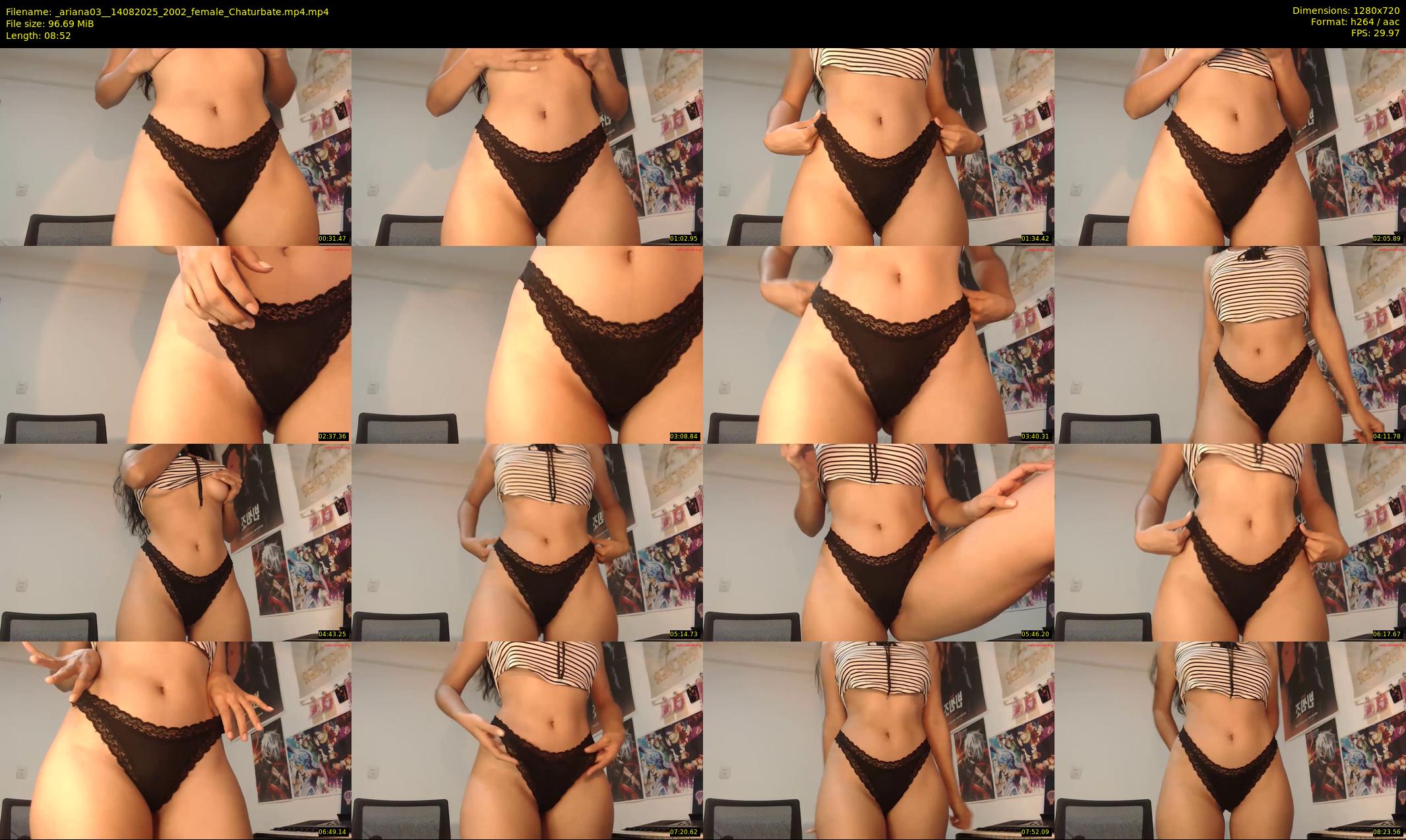 _ariana03_ — 9 minute Chaturbate female cam show recording, 720p, Aug 14, 2025