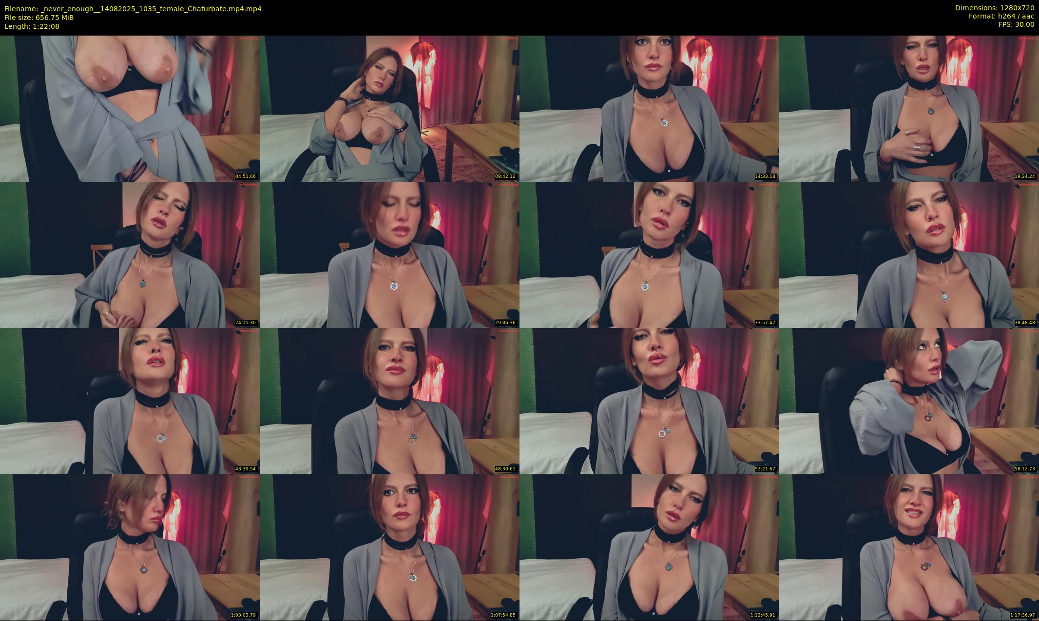 _never_enough_ — 83 minute Chaturbate female cam show recording, 720p, Aug 14, 2025