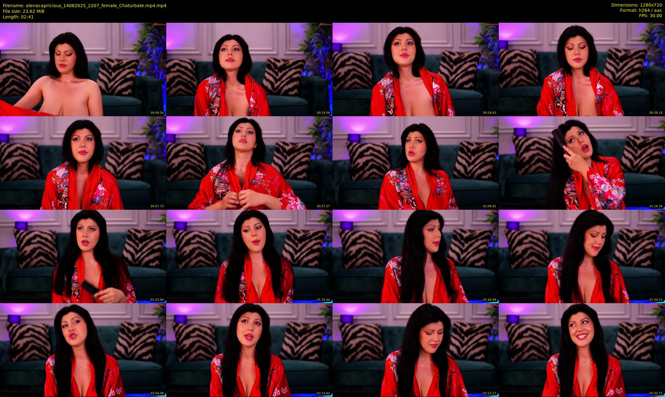alenacapricious — 3 minute Chaturbate female cam show recording, 720p, Aug 14, 2025