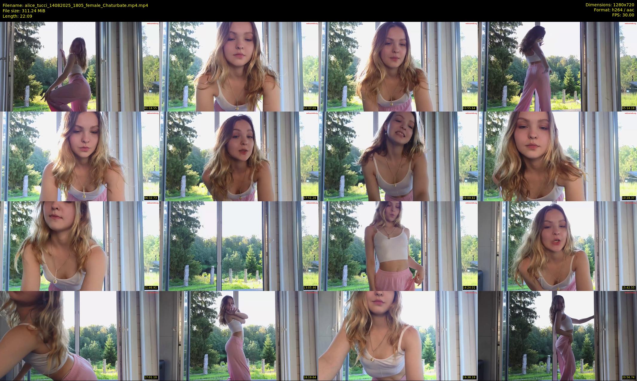 alice_tucci — 23 minute Chaturbate female cam show recording, 720p, Aug 14, 2025