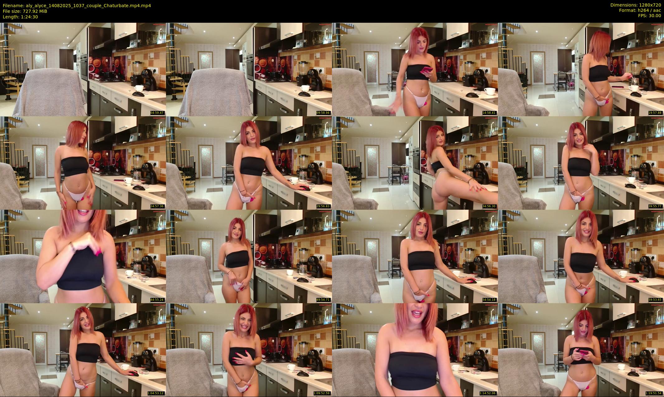 aly_alyce — 85 minute Chaturbate female cam show recording, 720p, Aug 14, 2025