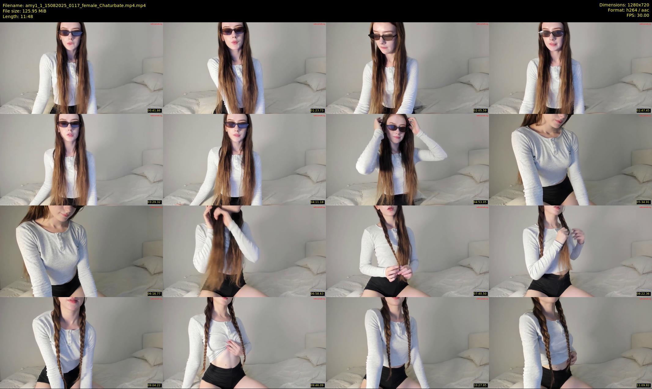 amy1_1 — 12 minute Chaturbate female cam show recording, 720p, Aug 15, 2025