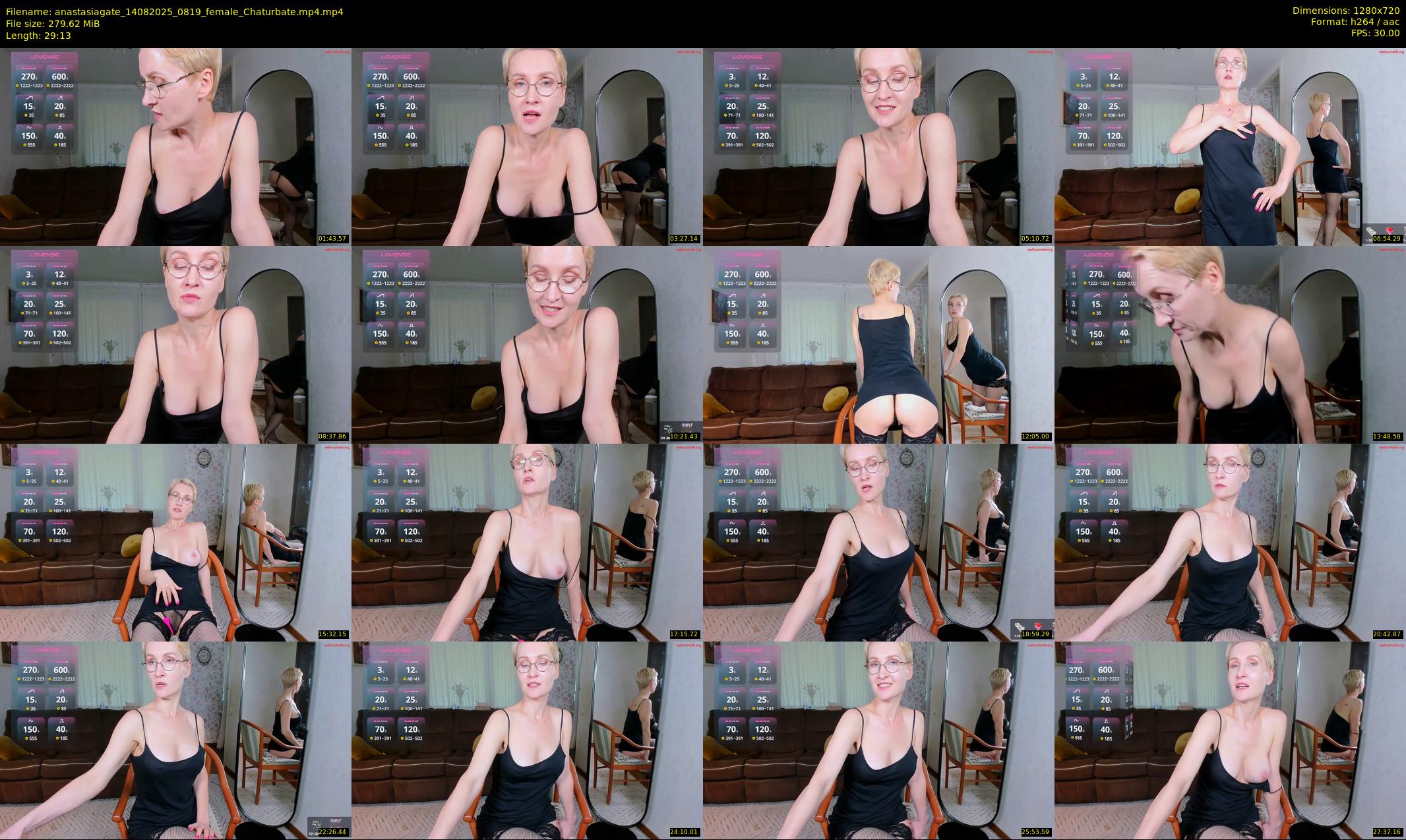 anastasiagate — 30 minute Chaturbate female cam show recording, 720p, Aug 14, 2025