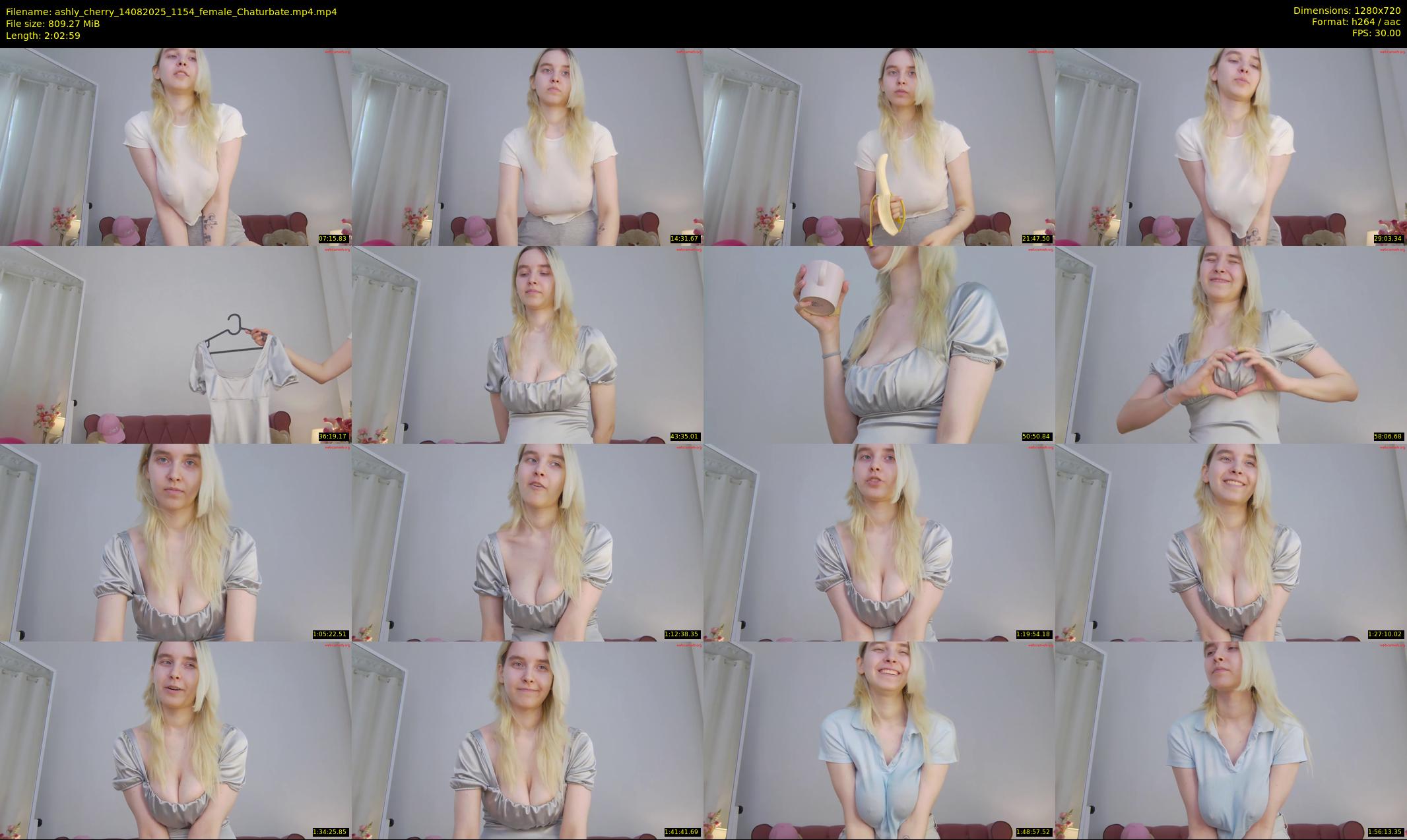 ashly_cherry — 123 minute Chaturbate female cam show recording, 720p, Aug 14, 2025