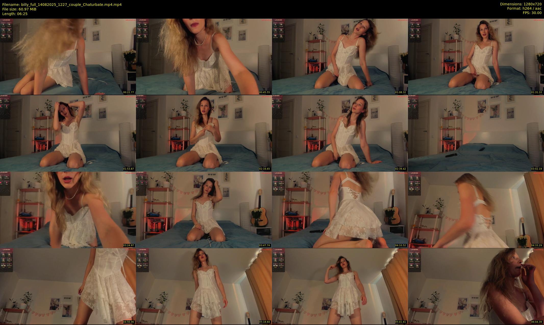 billy_full — 7 minute Chaturbate couple cam show recording, 720p, Aug 14, 2025