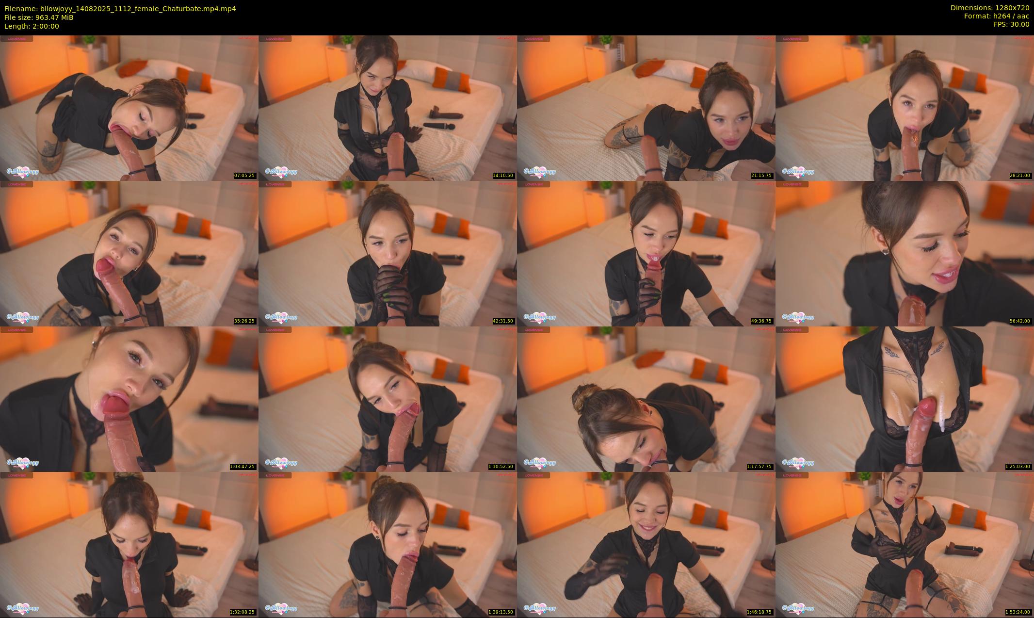 bllowjoyy — 120 minute Chaturbate female cam show recording, 720p, Aug 14, 2025
