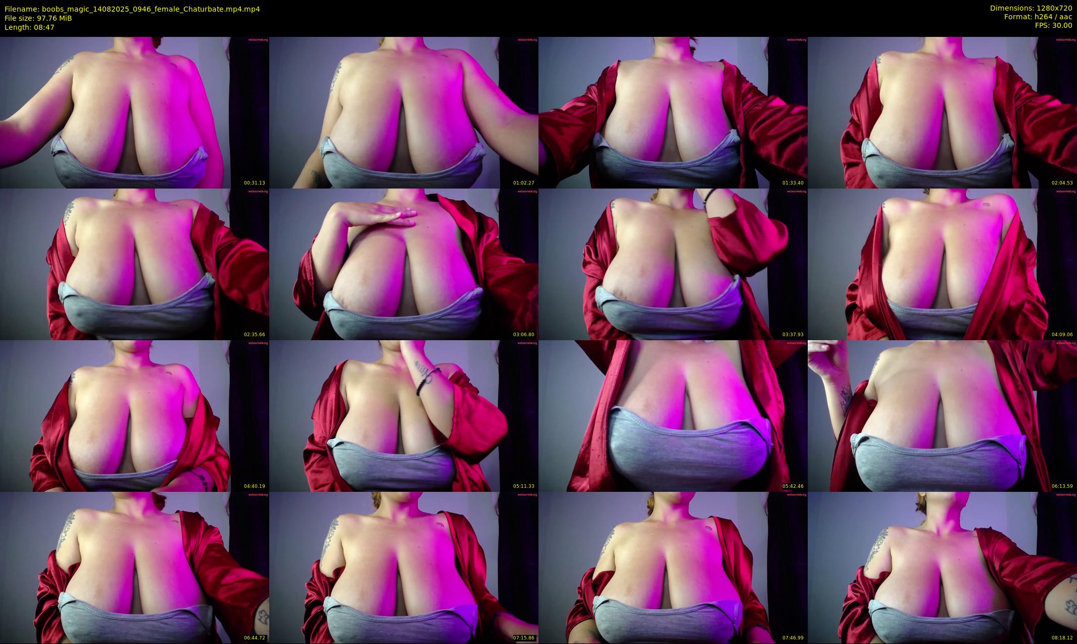 boobs_magic — 9 minute Chaturbate couple cam show recording, 720p, Aug 14, 2025