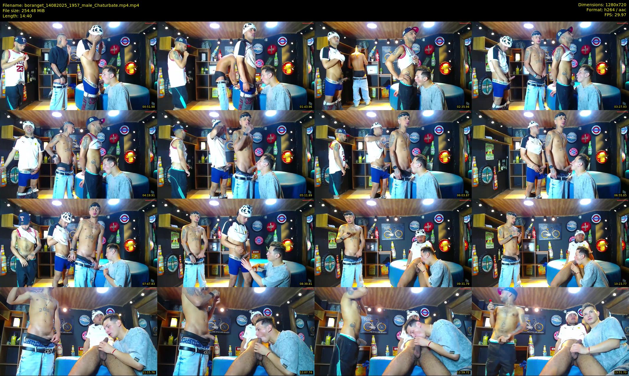 boranget — 15 minute Chaturbate male cam show recording, 720p, Aug 14, 2025