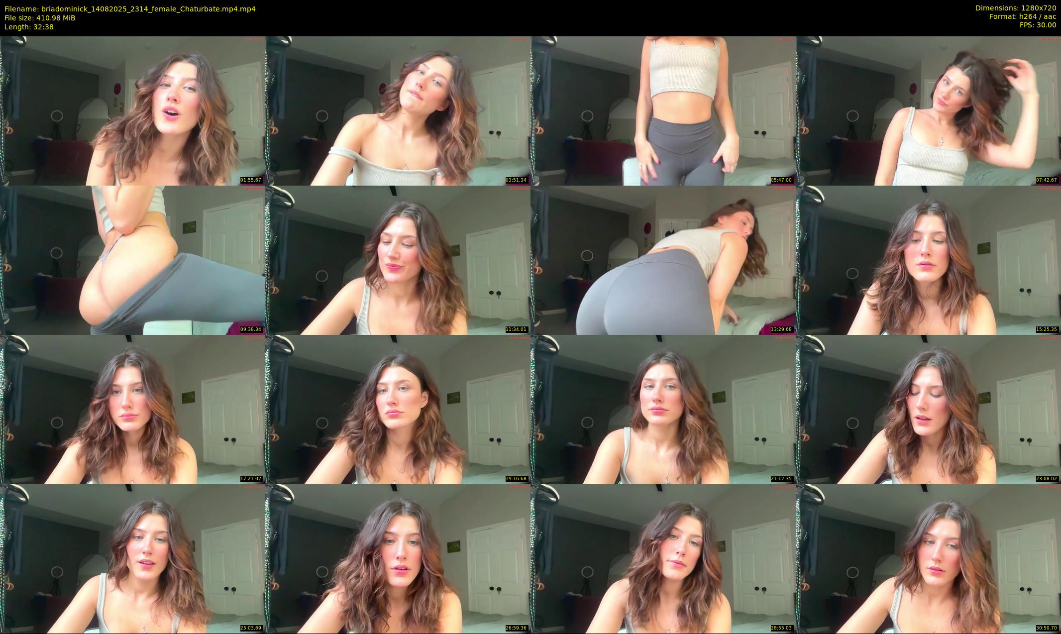 briadominick — 33 minute Chaturbate couple cam show recording, 720p, Aug 14, 2025